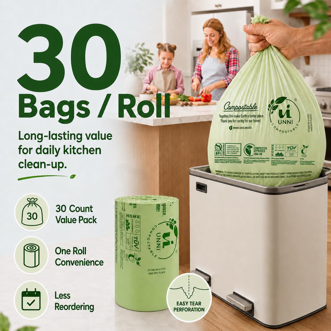 20 23 Gallon Compostable Bags (30 Count)