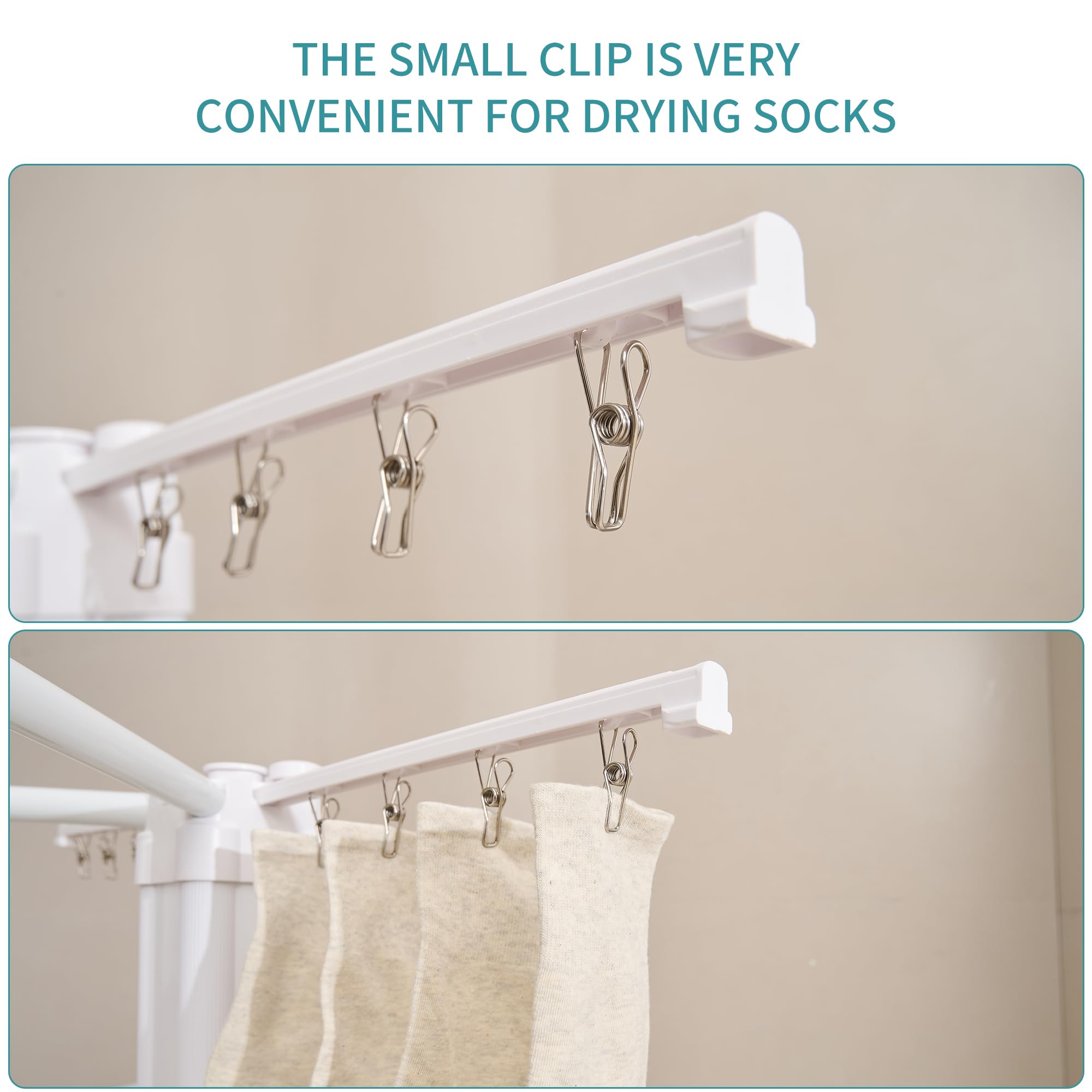 4 Legs Clothes Drying Rack
