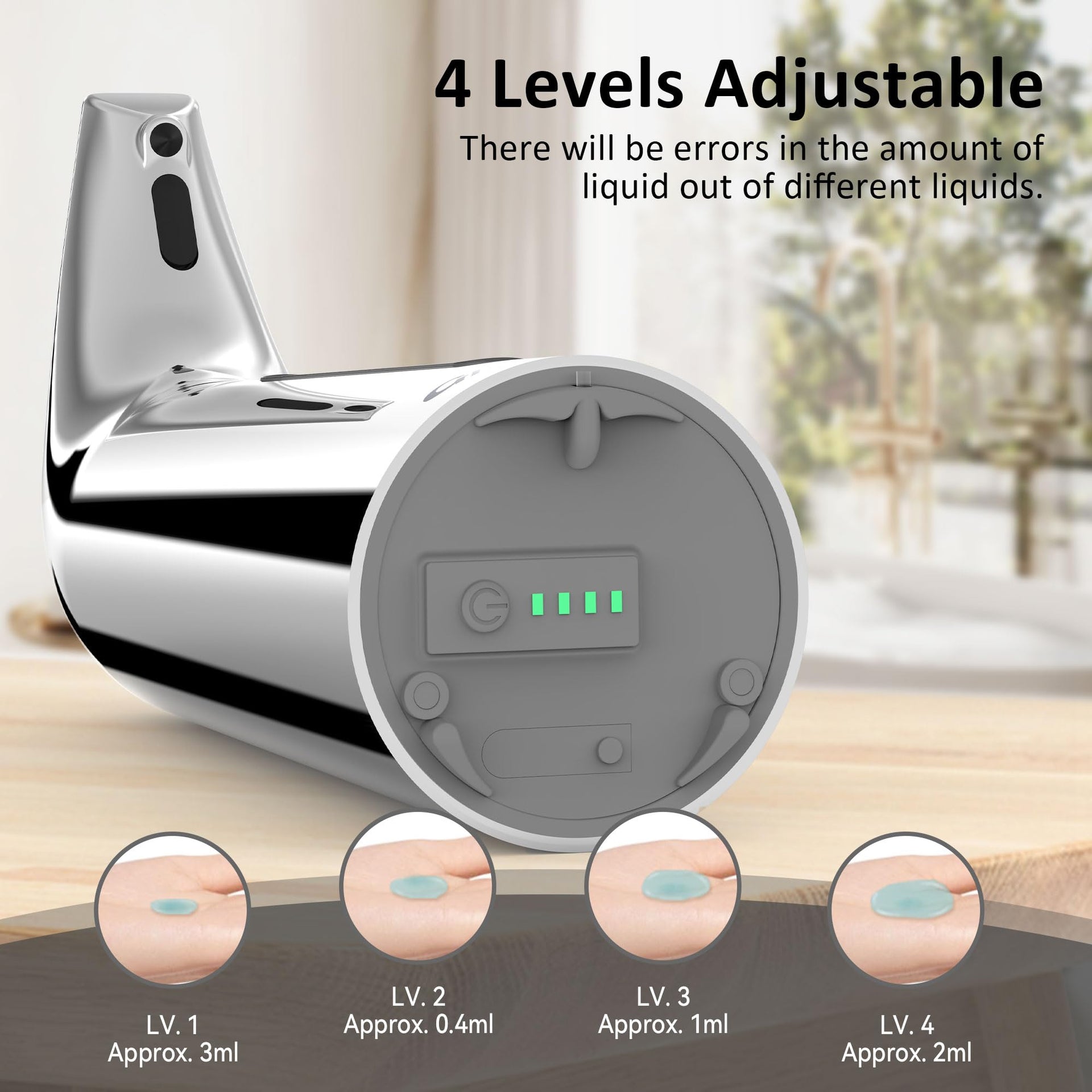 Touchless Automatic Soap Dispenser 2 Pack