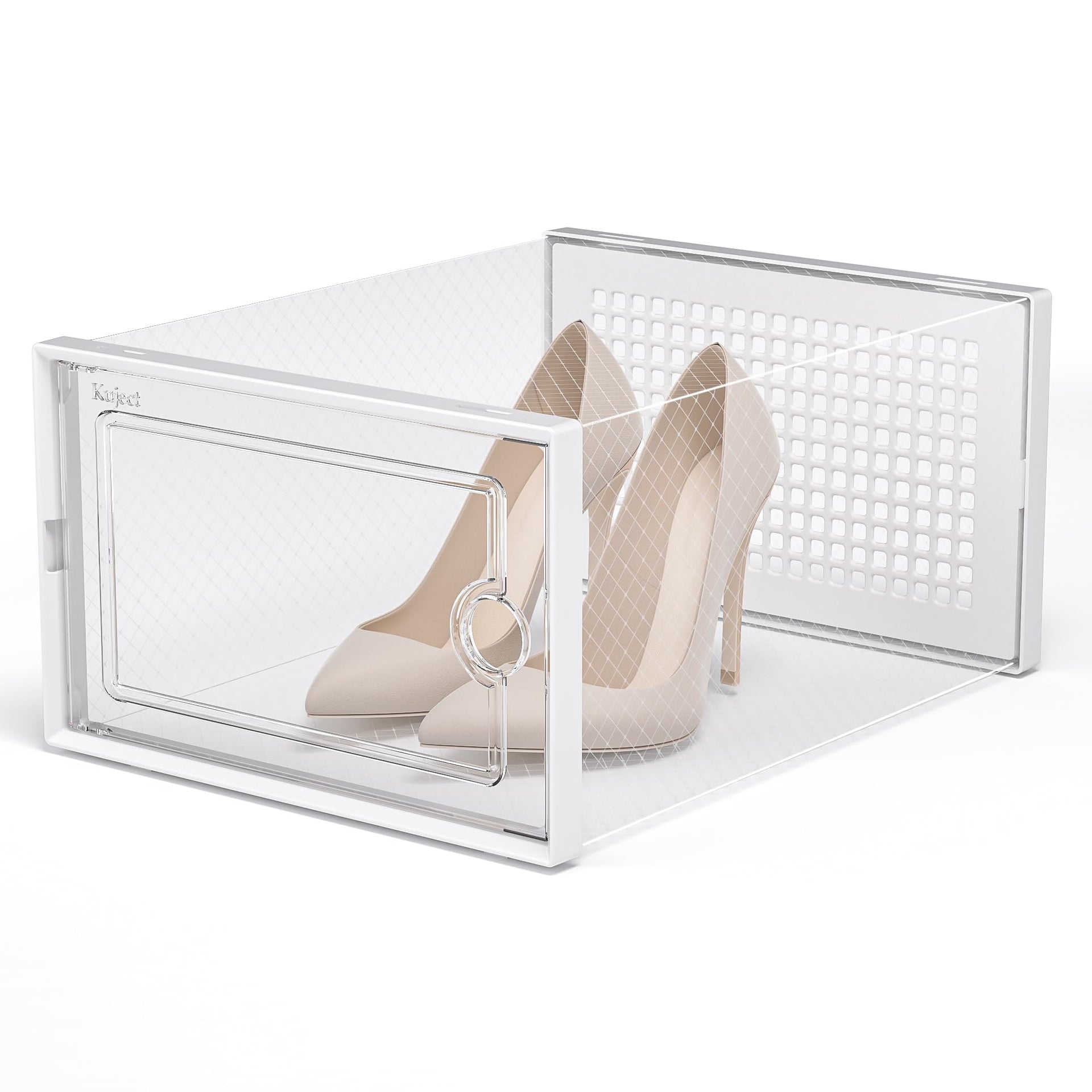 X Large Shoe Storage Boxes 12 Pack (12 Count)