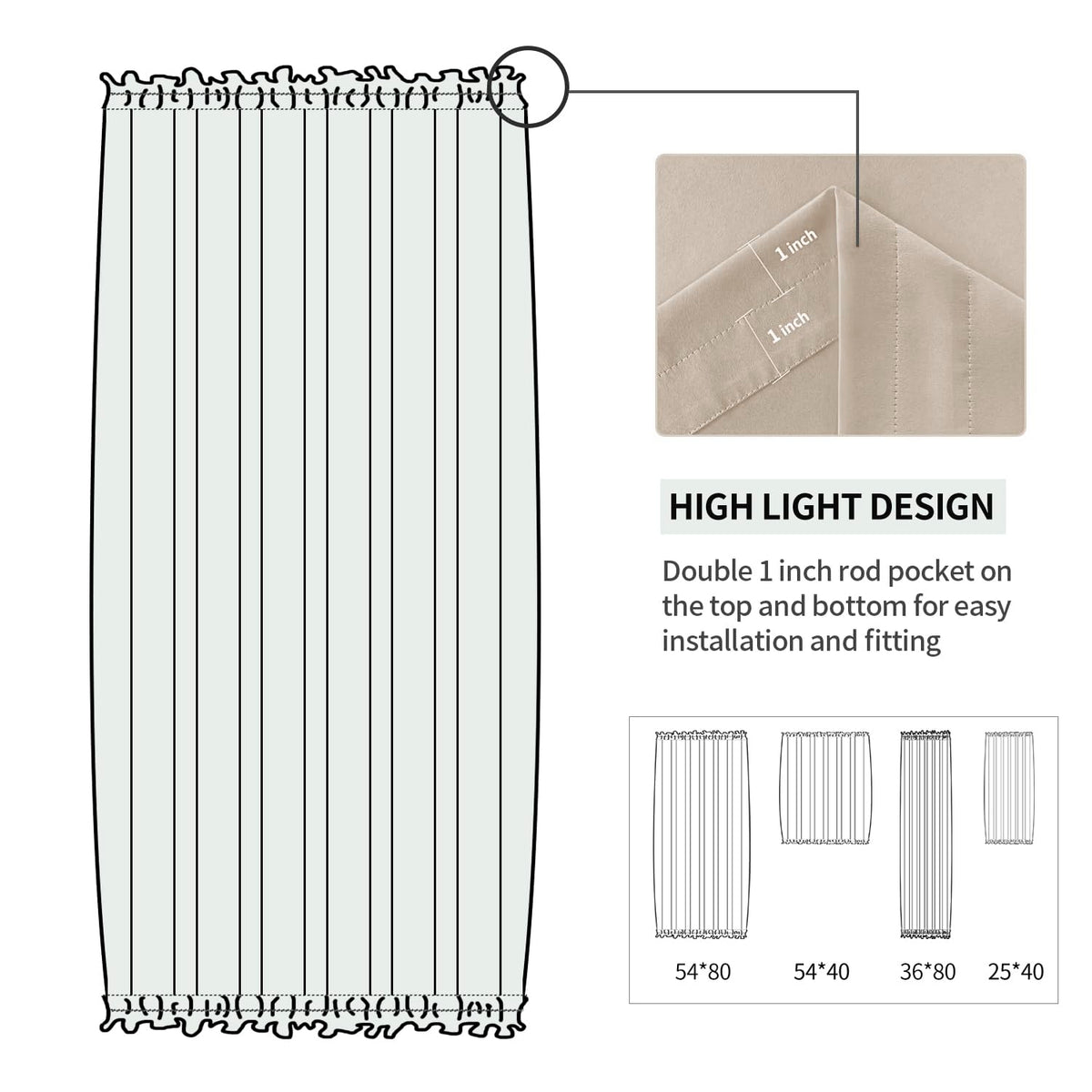 French Door Curtains
