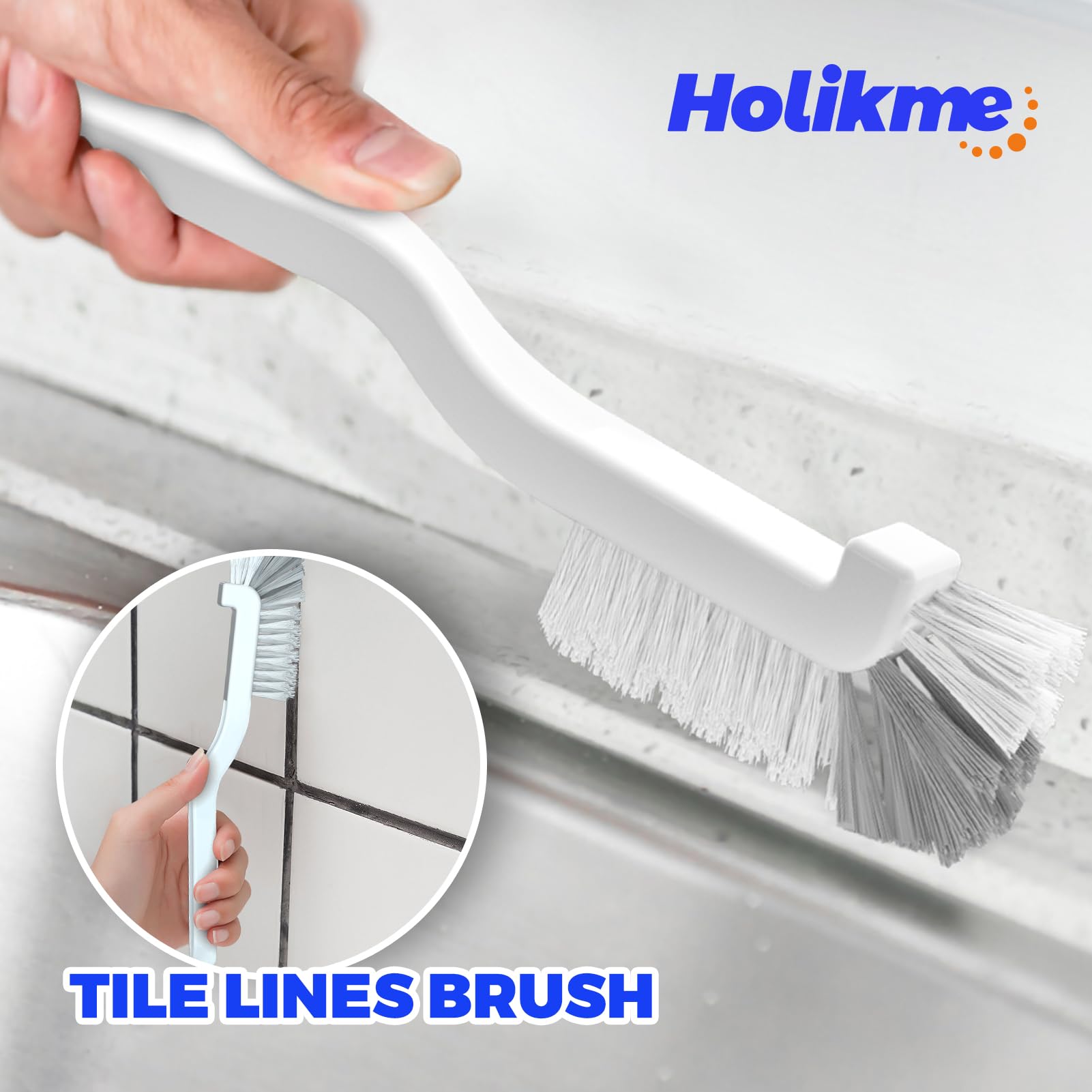 Dish Brush Cleaning Brush Set for Cleaning Groove Gap (6 Count)