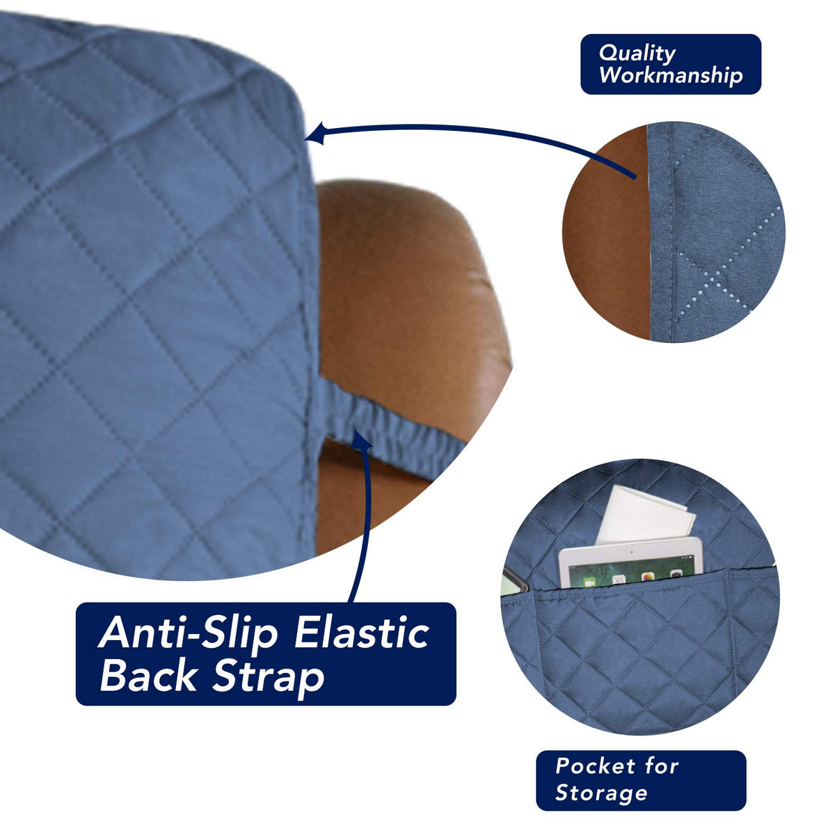 Reversible Recliner Chair Covers Couch Covers for Dogs