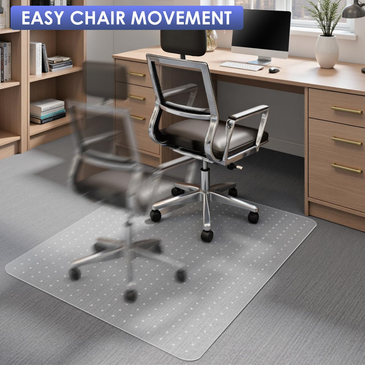 Office Chair Mat for Carpet (2 Count)