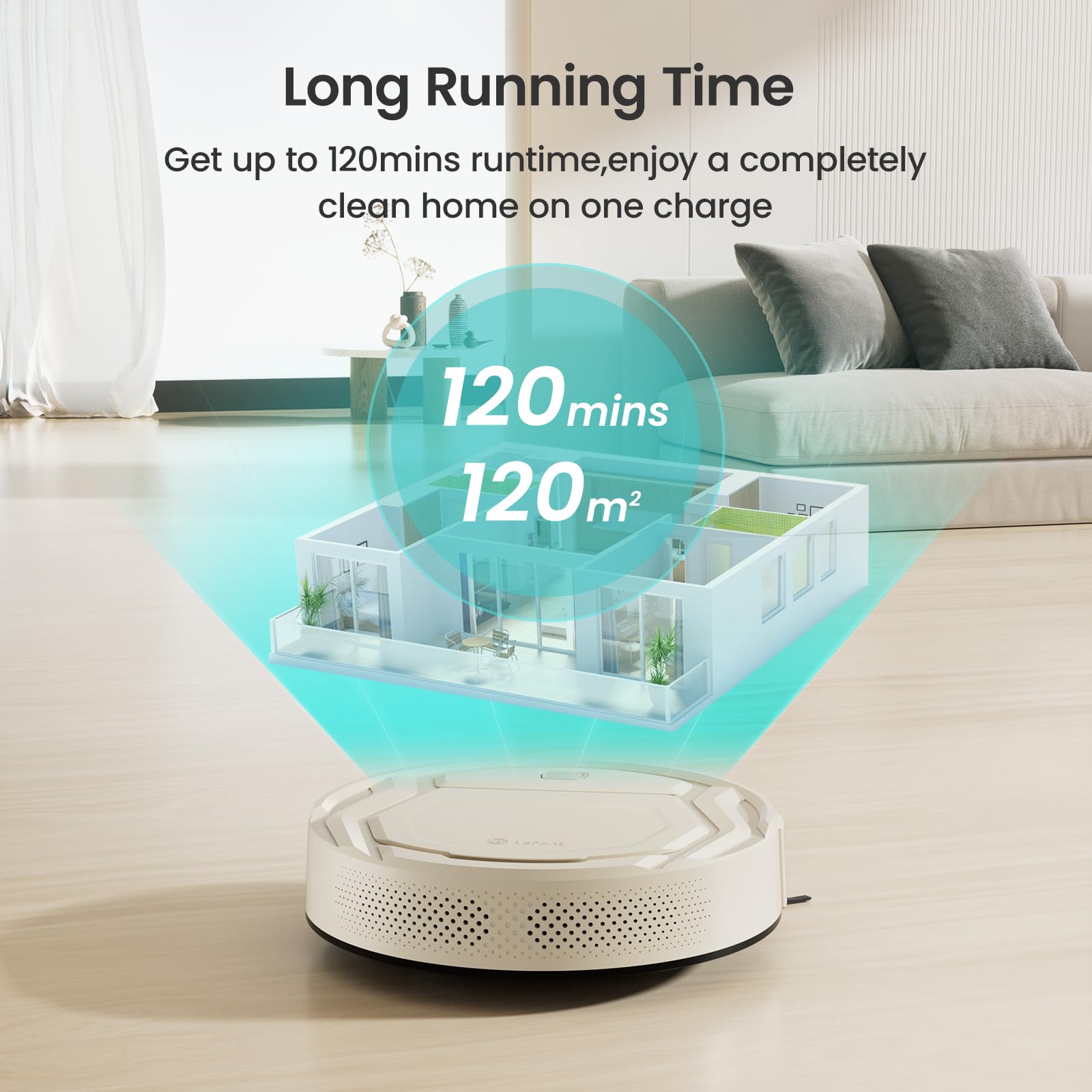 Robot Vacuum Slim Quiet