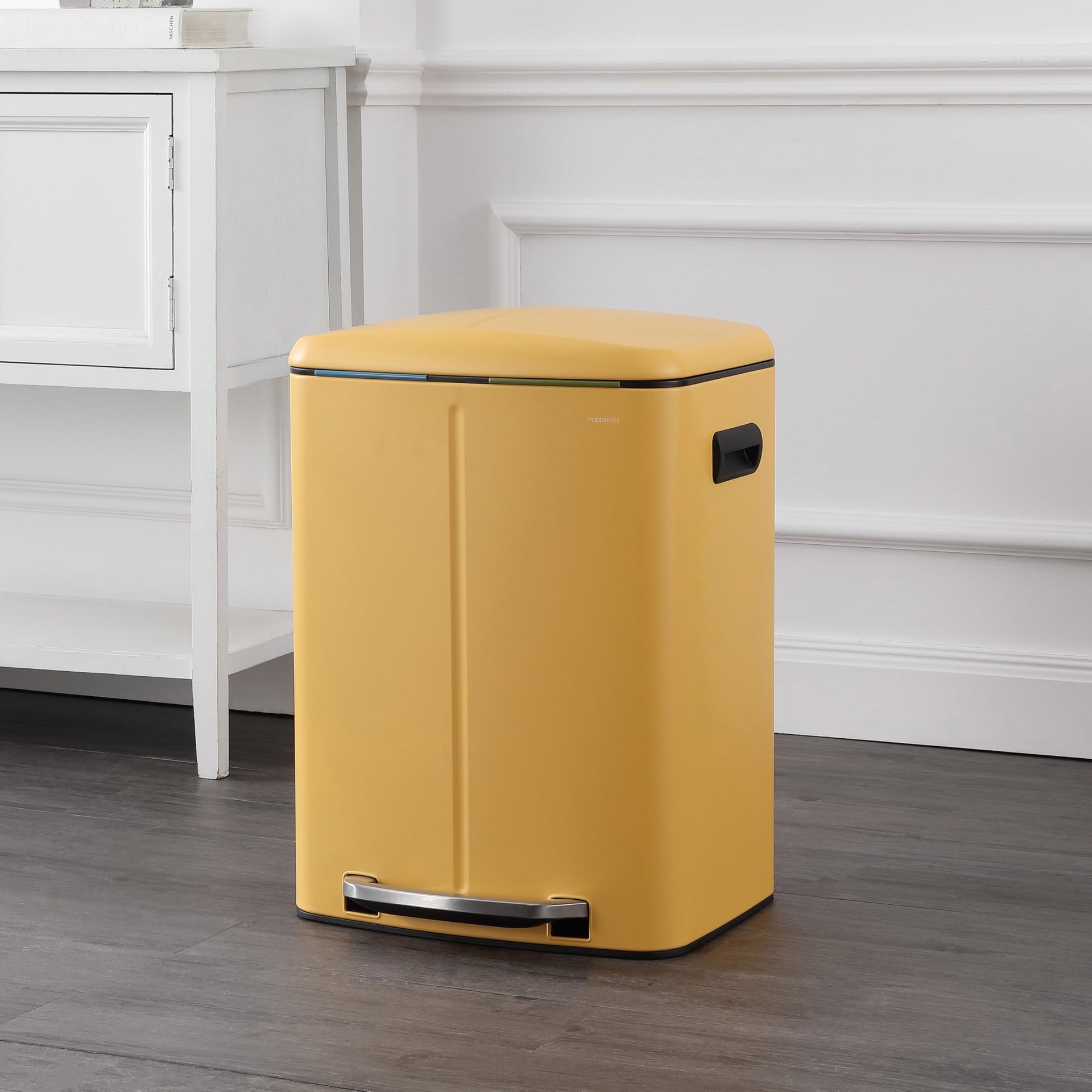Marco 10.6 Gal Double Bucket Step Trash Can