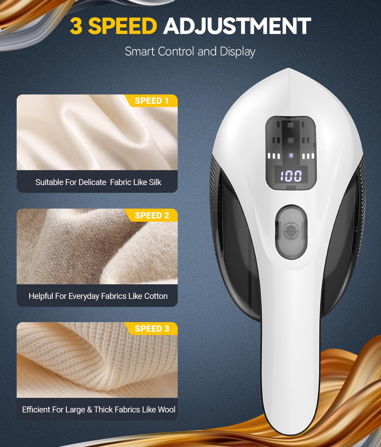 Rechargeable Fabric Shaver and Lint Remover