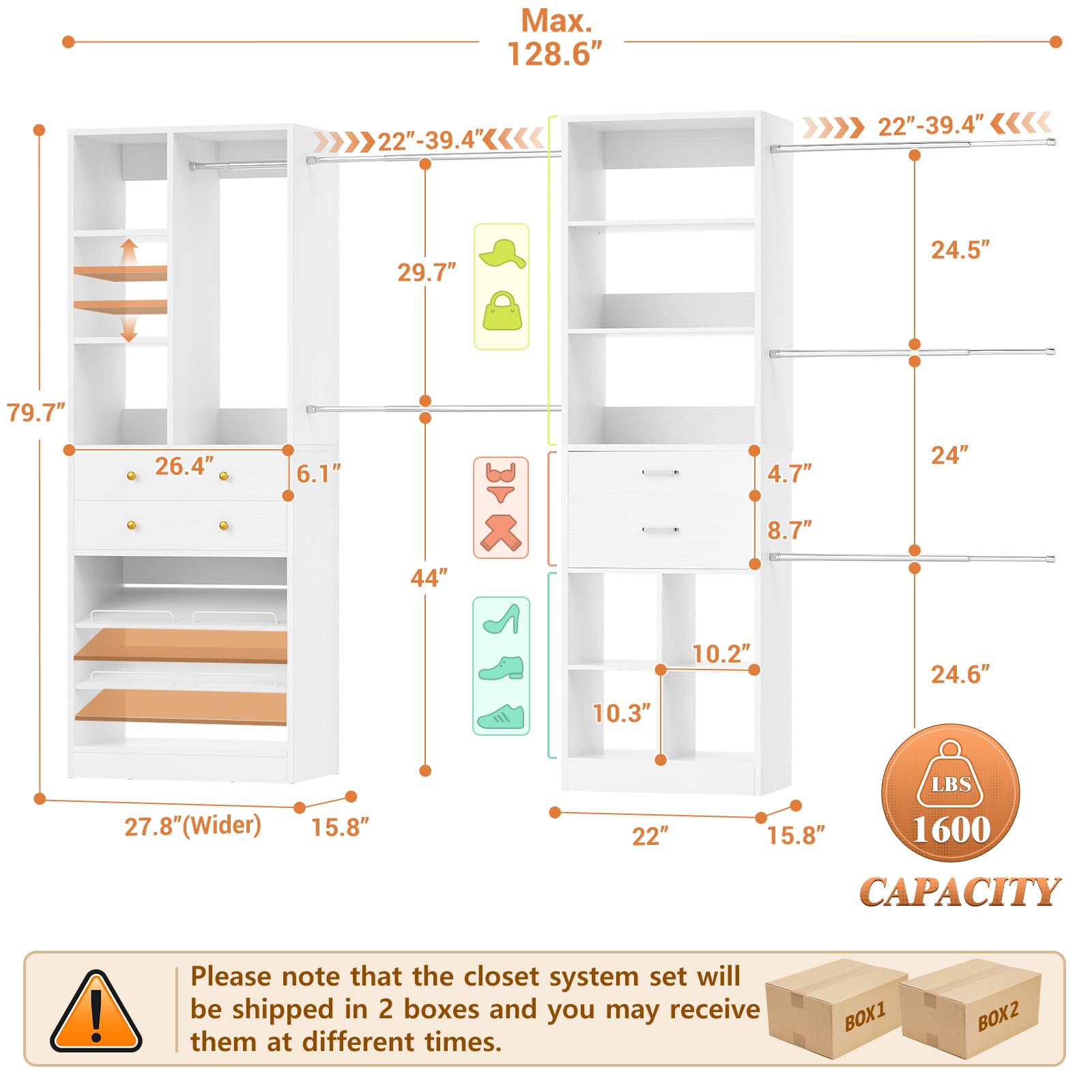 Closet System (10 Foot)
