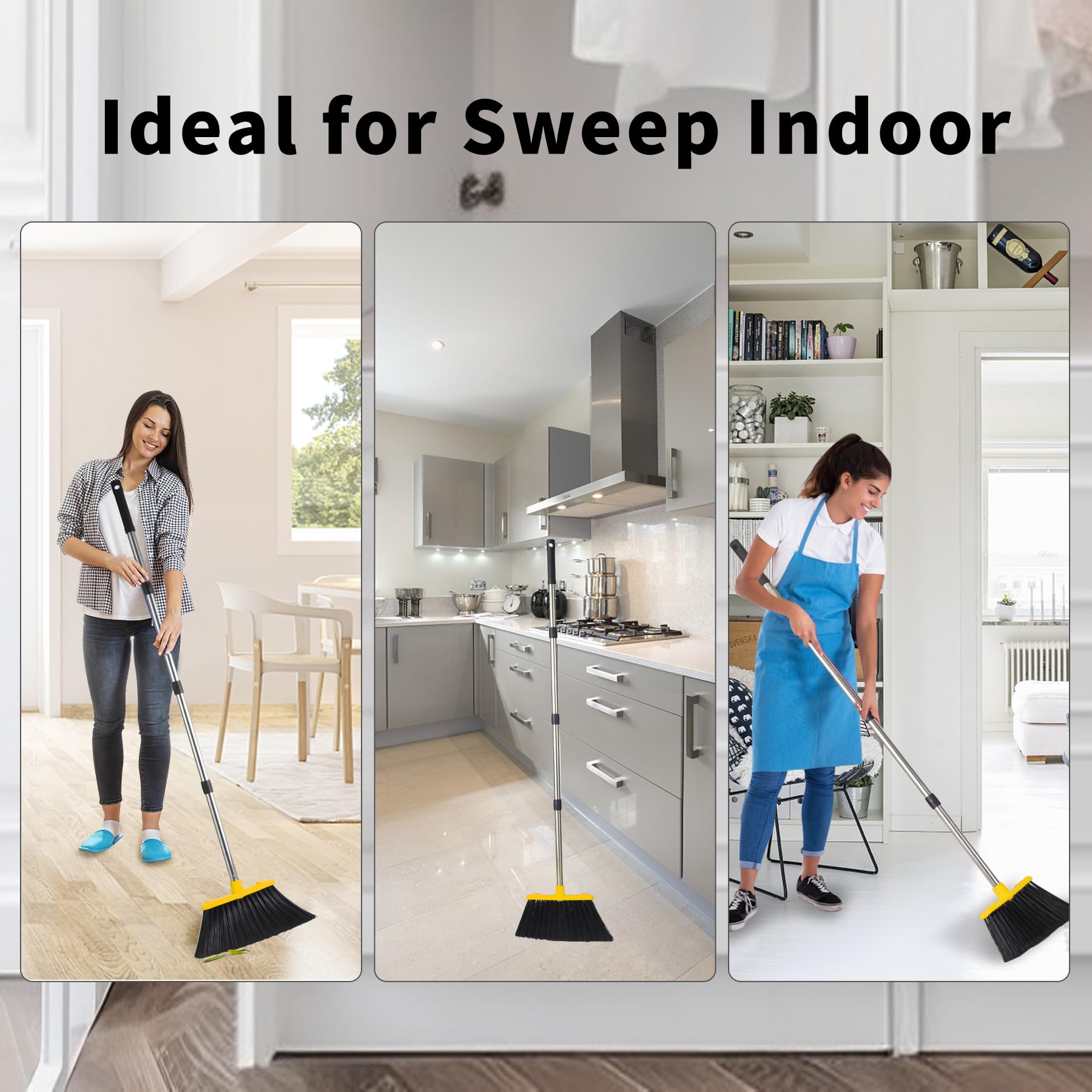 Broom and Dustpan Set for Home