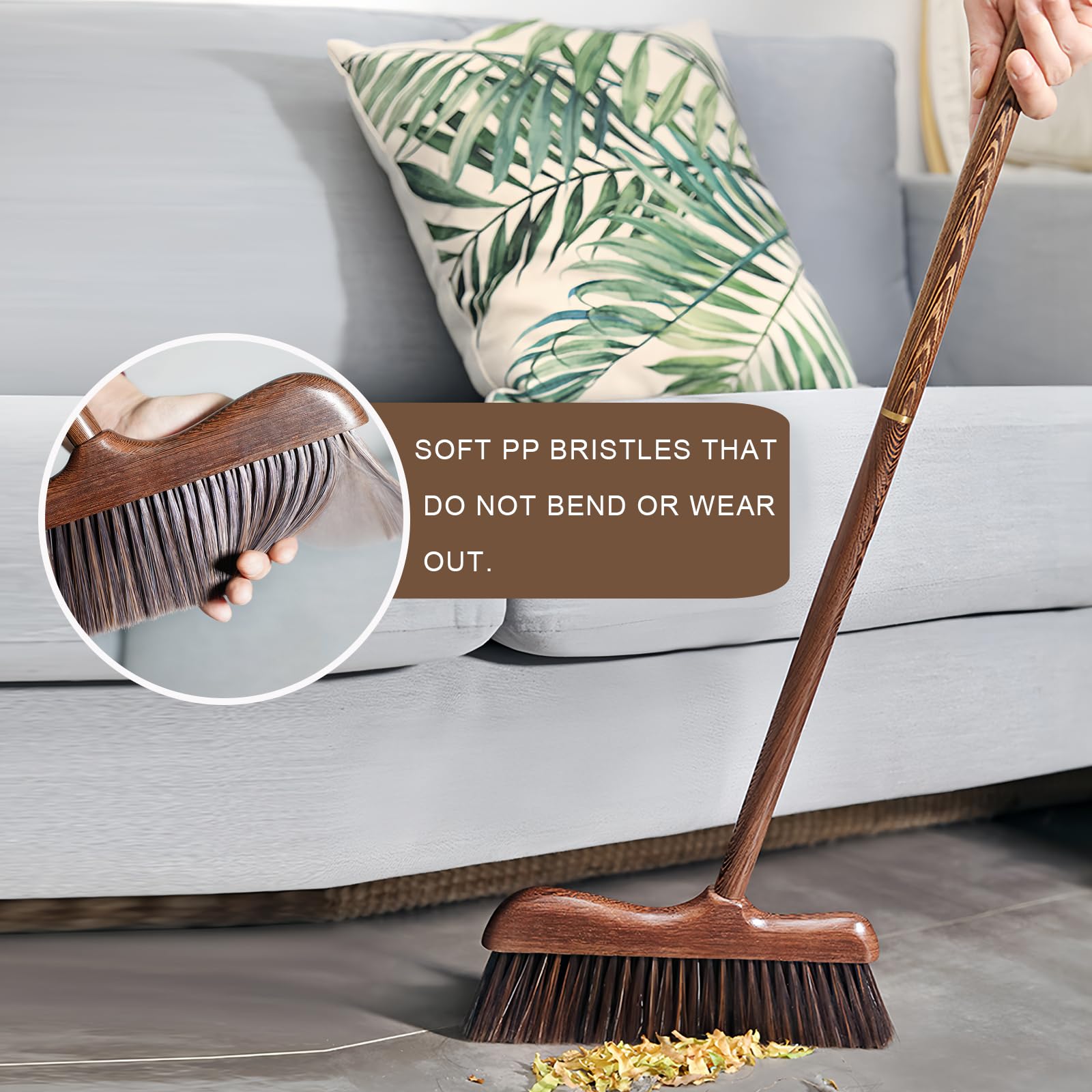 Wood Angle Broom