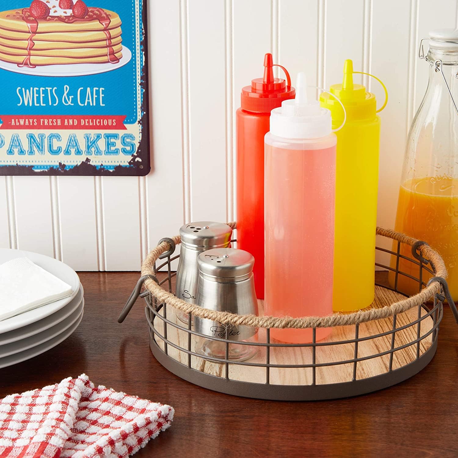 Condiment Squeeze Bottles (6 Count)