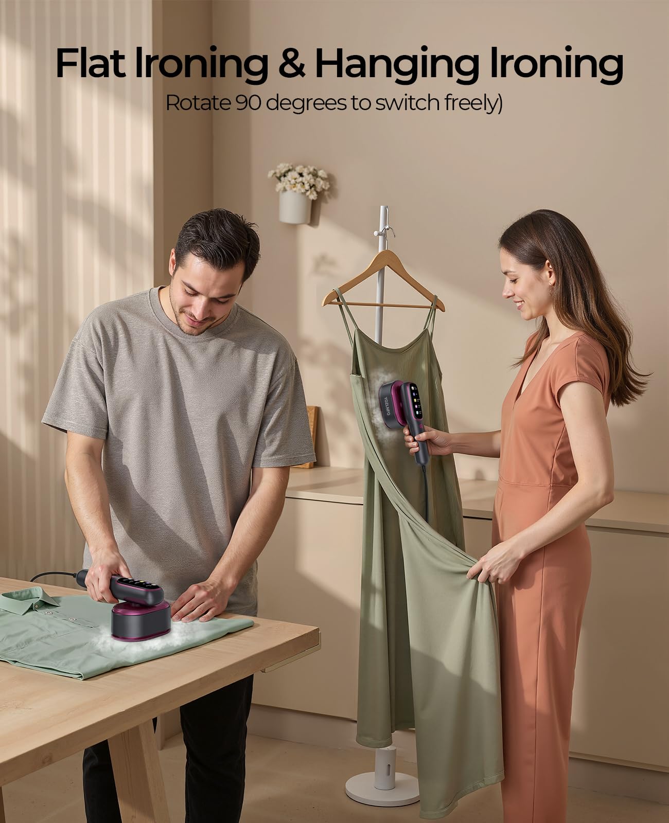 Travel Steamer for Clothes 1200W