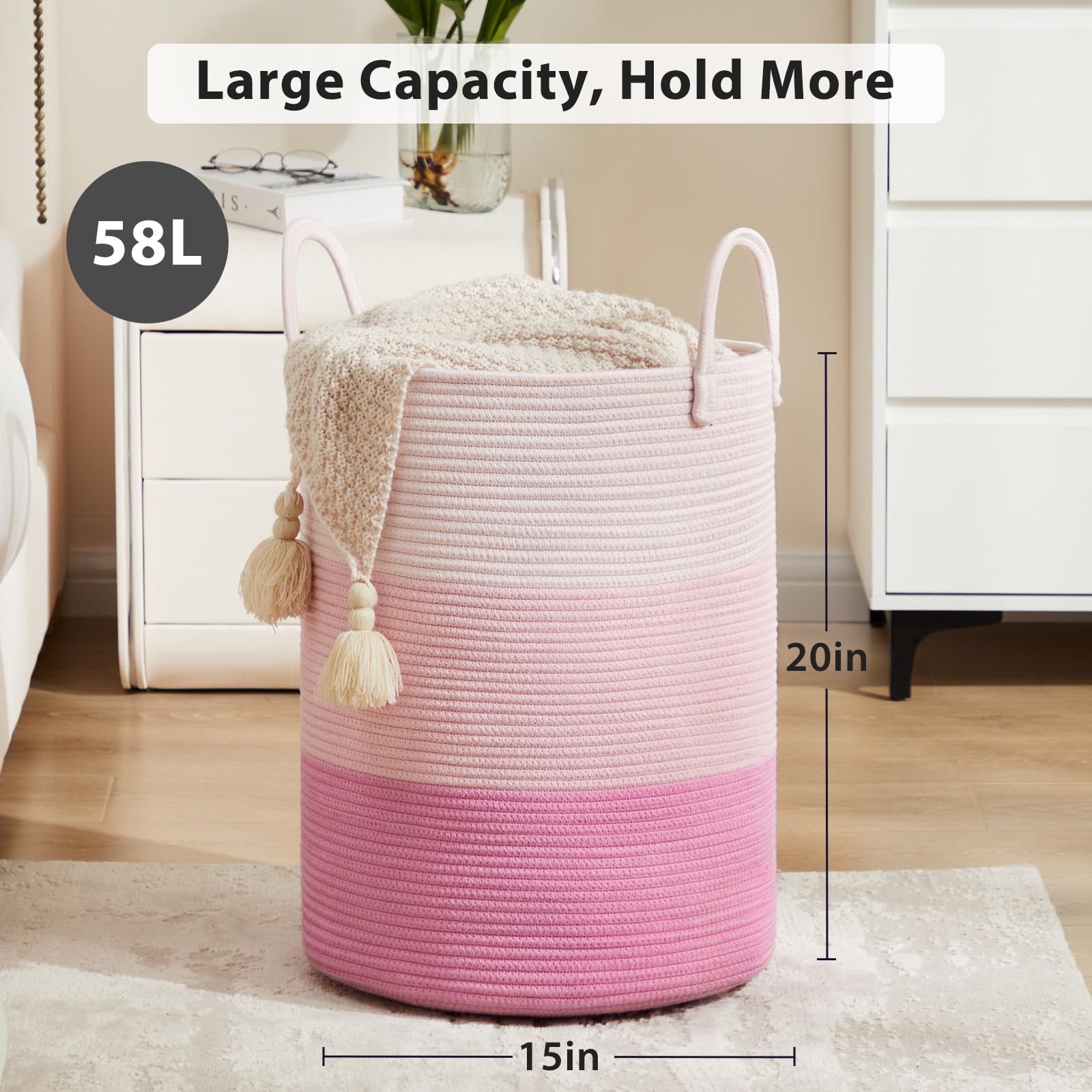 Woven Laundry Hamper