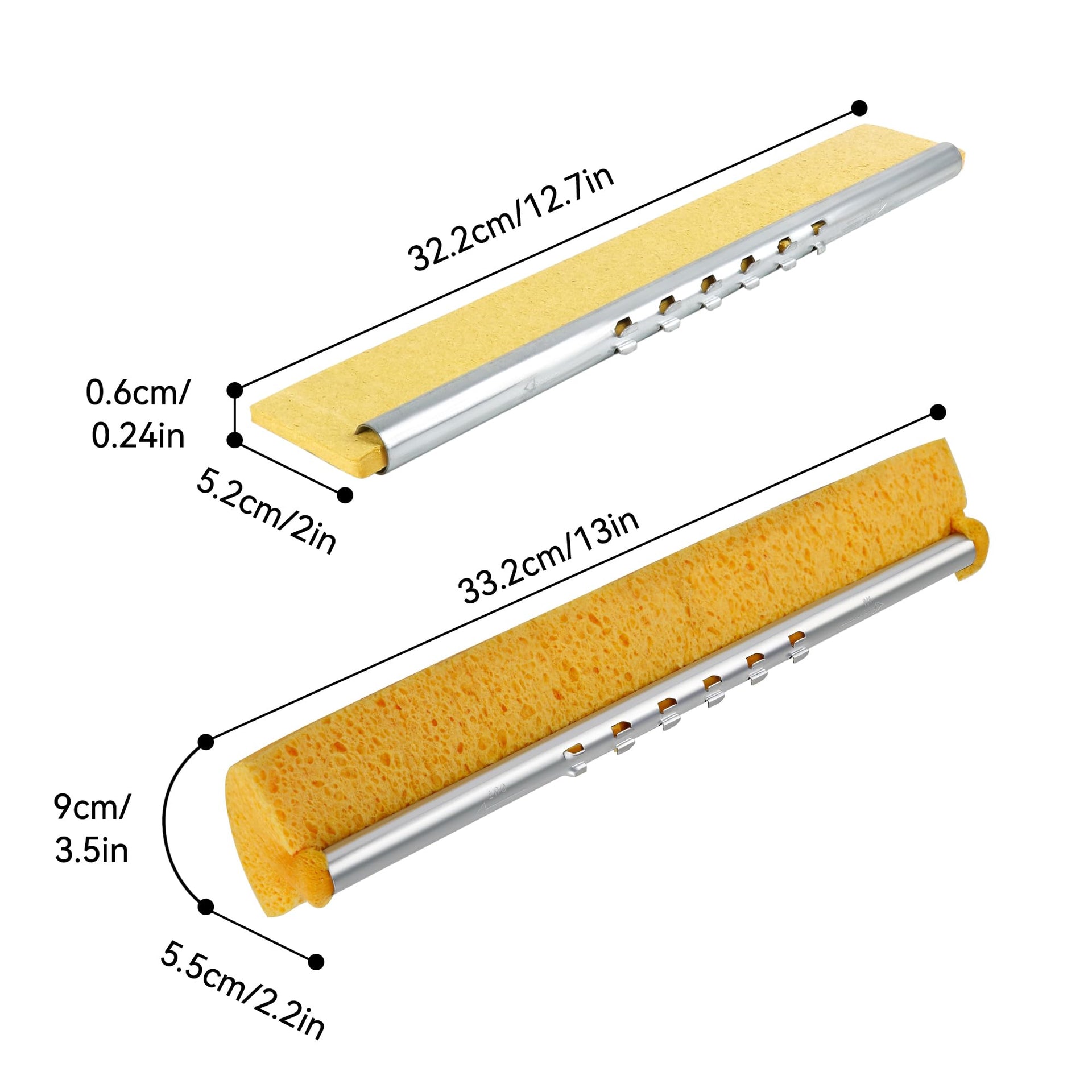 Cellulose Sponge Pop Up Sponge Mop with 2 Swop Roller Sponge mop Suitable for Wood