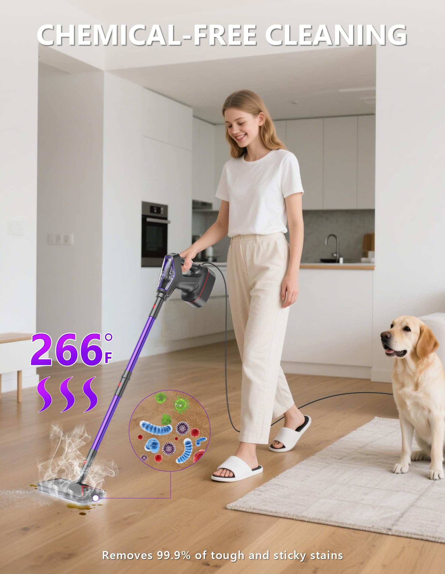 Steam Mop for Floor Cleaning