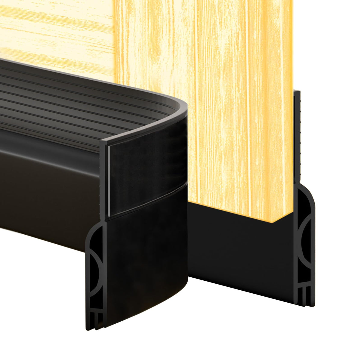Door Draft Stopper for Bottom of Door (3.25 Foot)