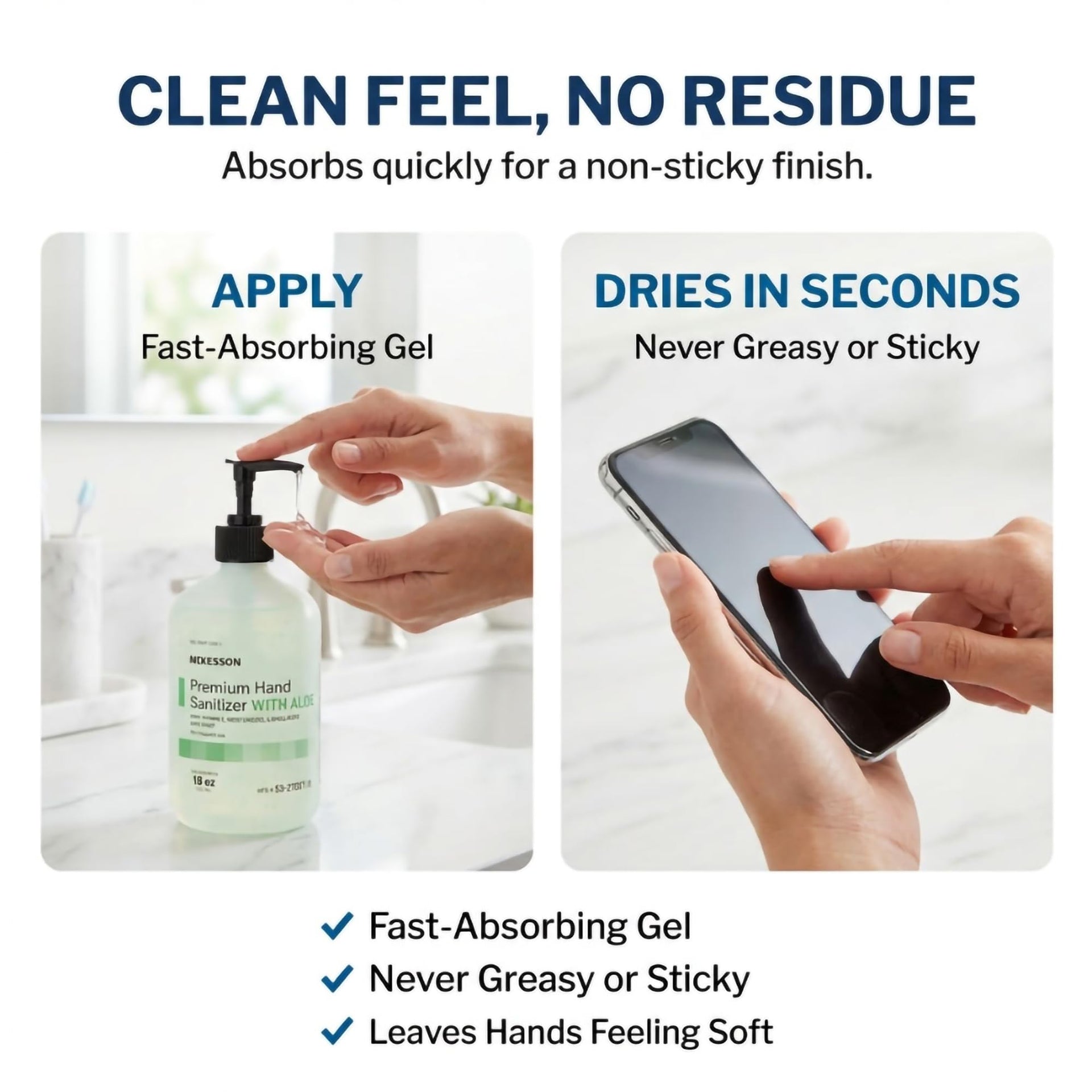 Hand Sanitizer with Aloe (54 Fl Oz)