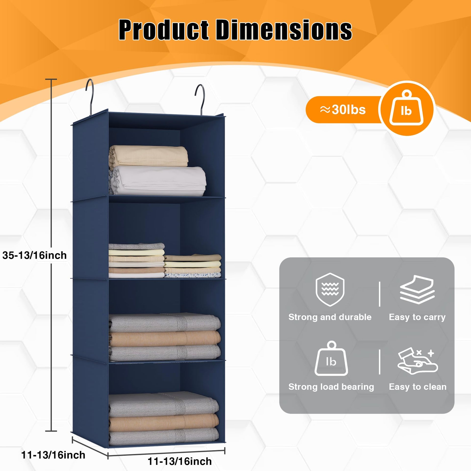 Hanging Closet Organizer 4