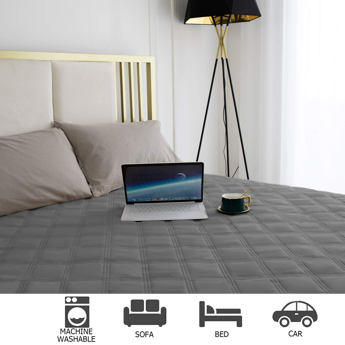 Waterproof Dog Bed Cover Pet Blanket with Anti