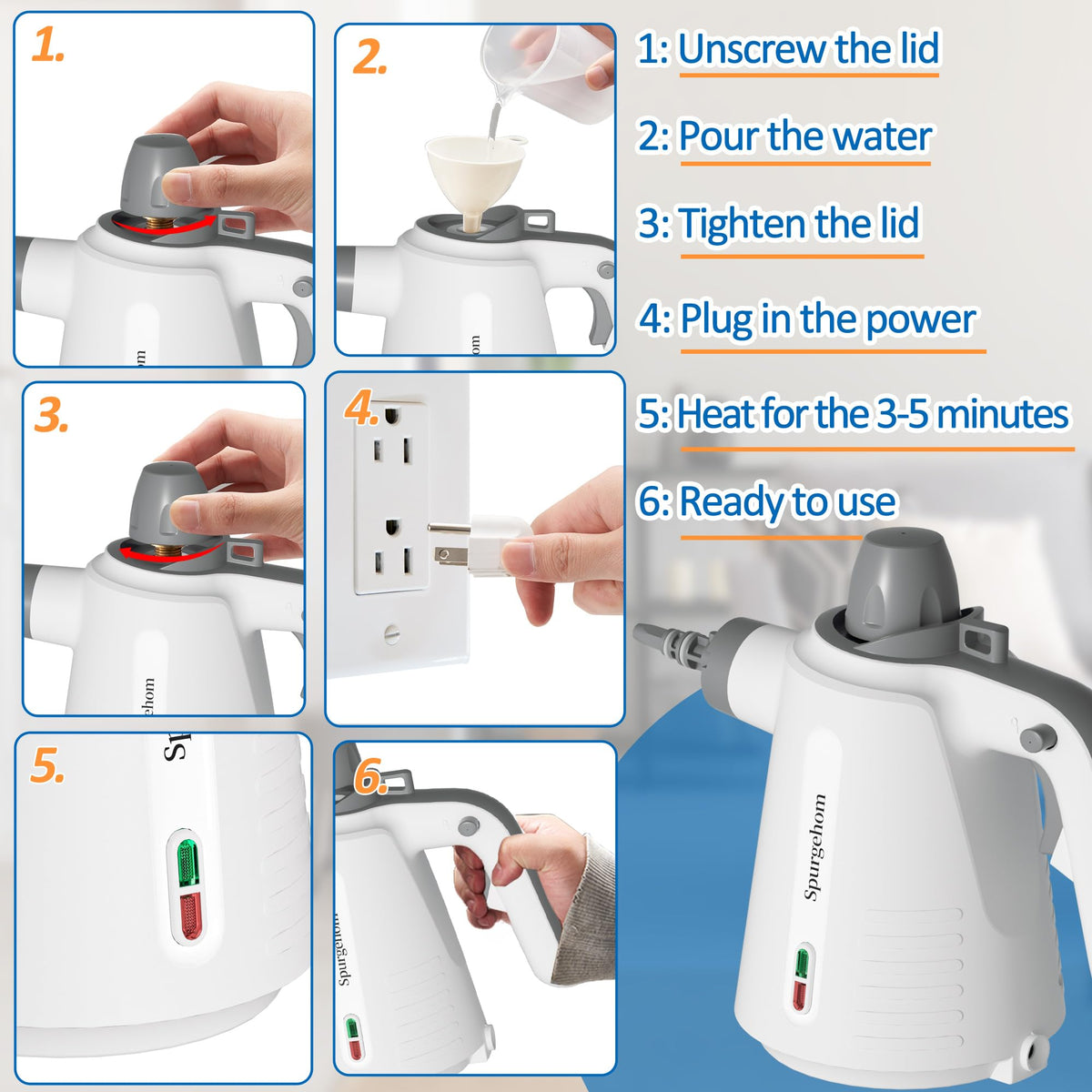 Handheld Steam Cleaner