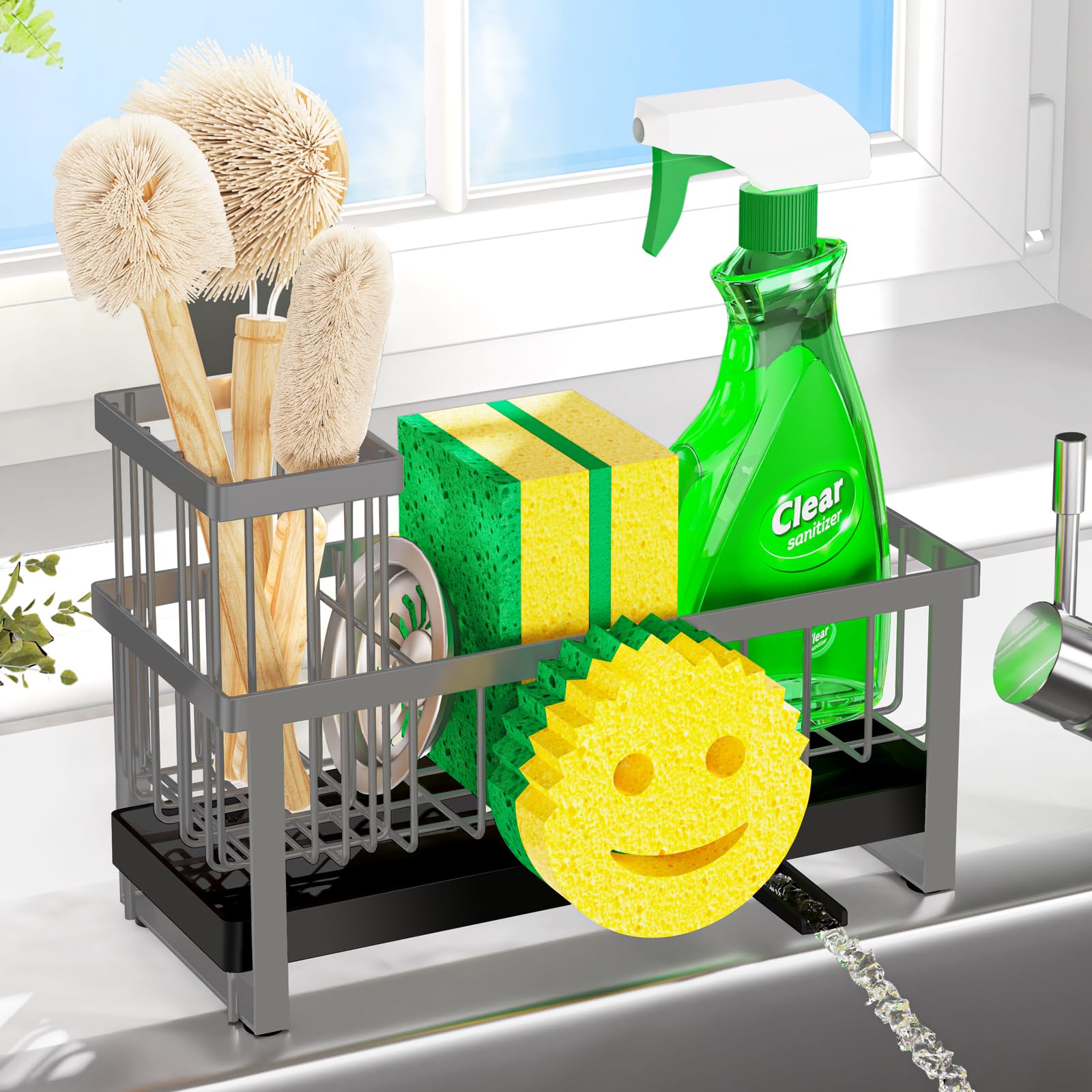 Sponge Holder for Kitchen Sink