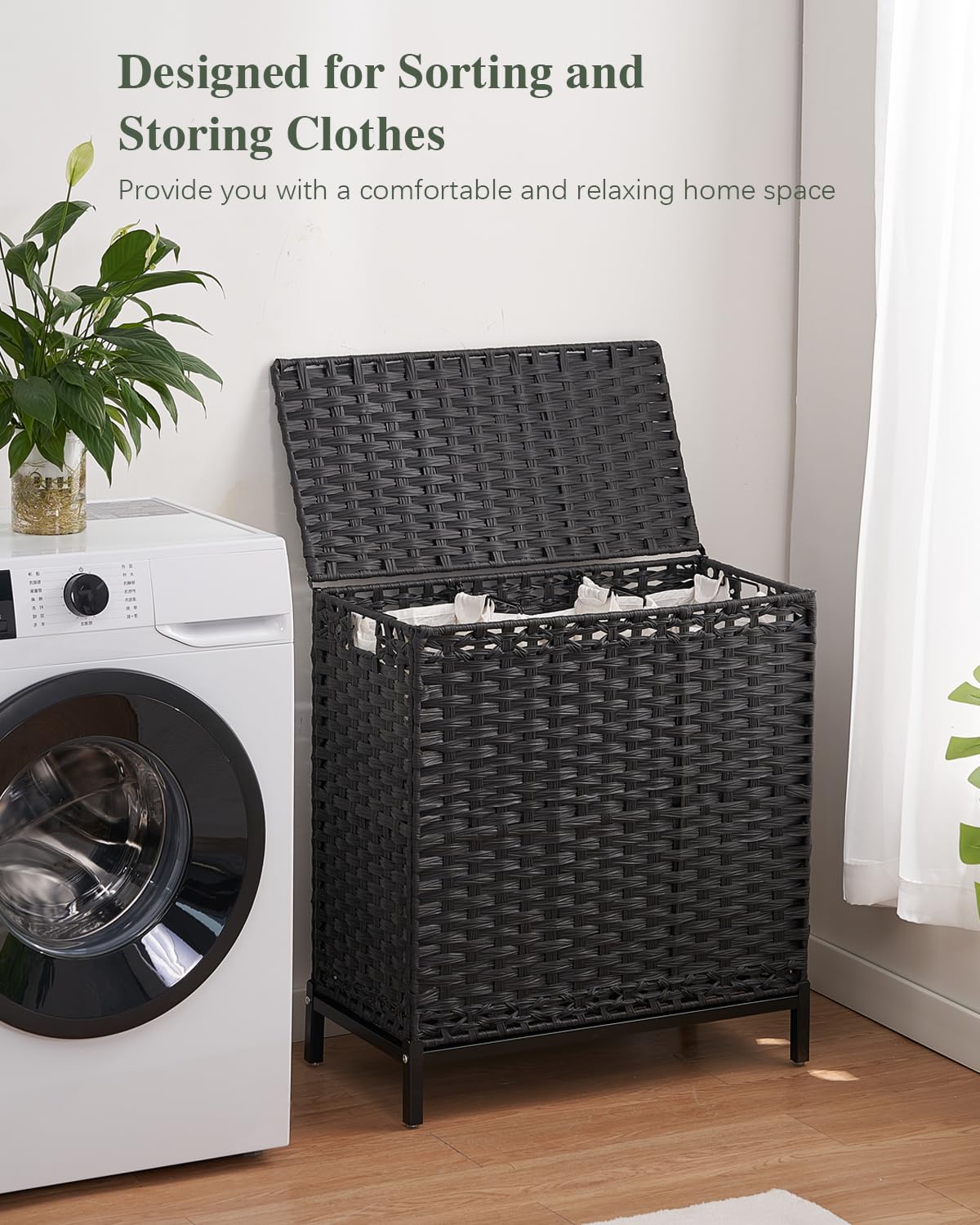 Laundry Hamper with Lid