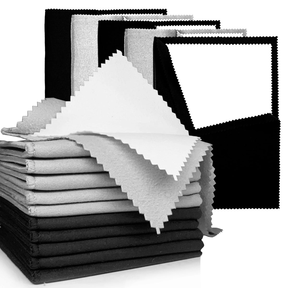 18 PCS Silver polishing Cloth