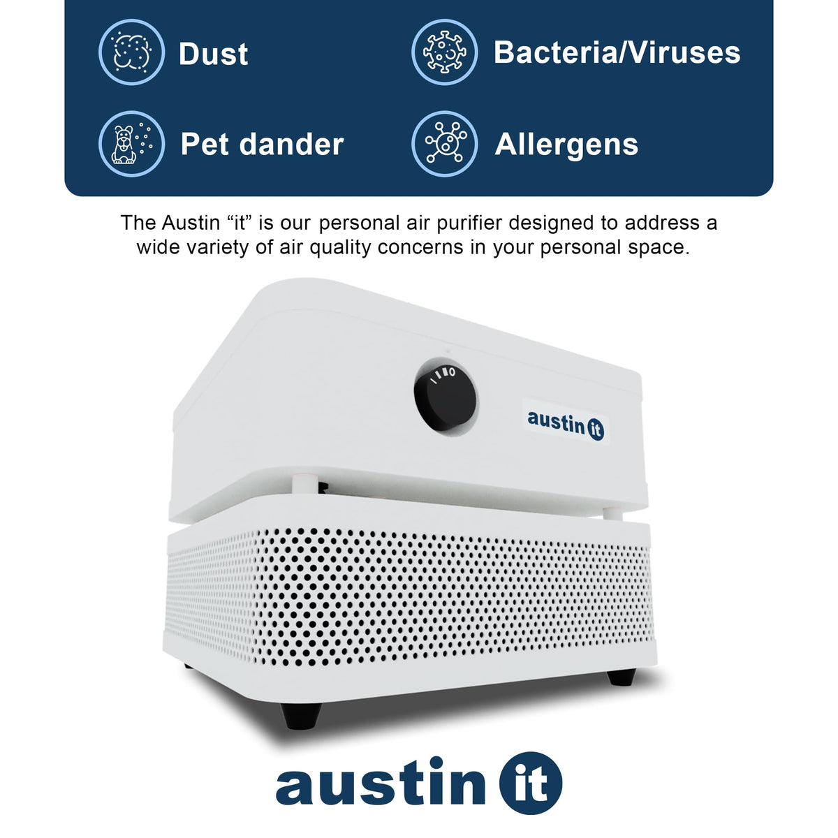 it Room Air Purifier with VOC Carbon Wrap Air Filters