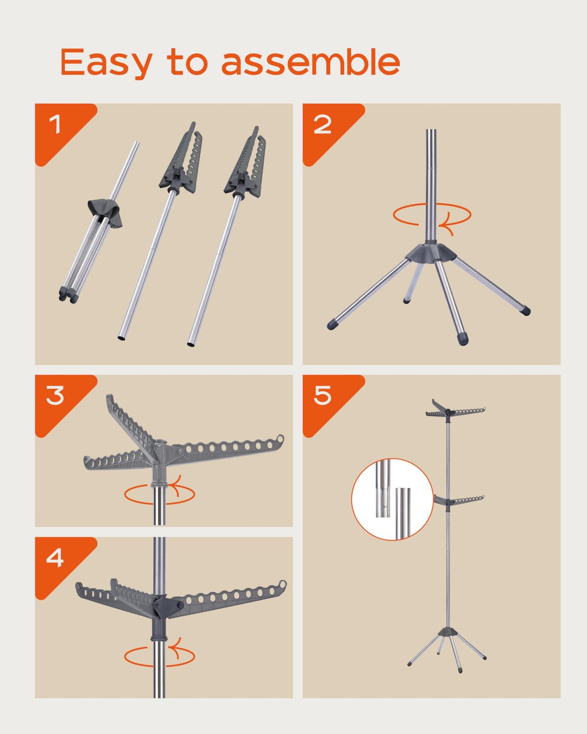 Clothes Drying Rack Foldable