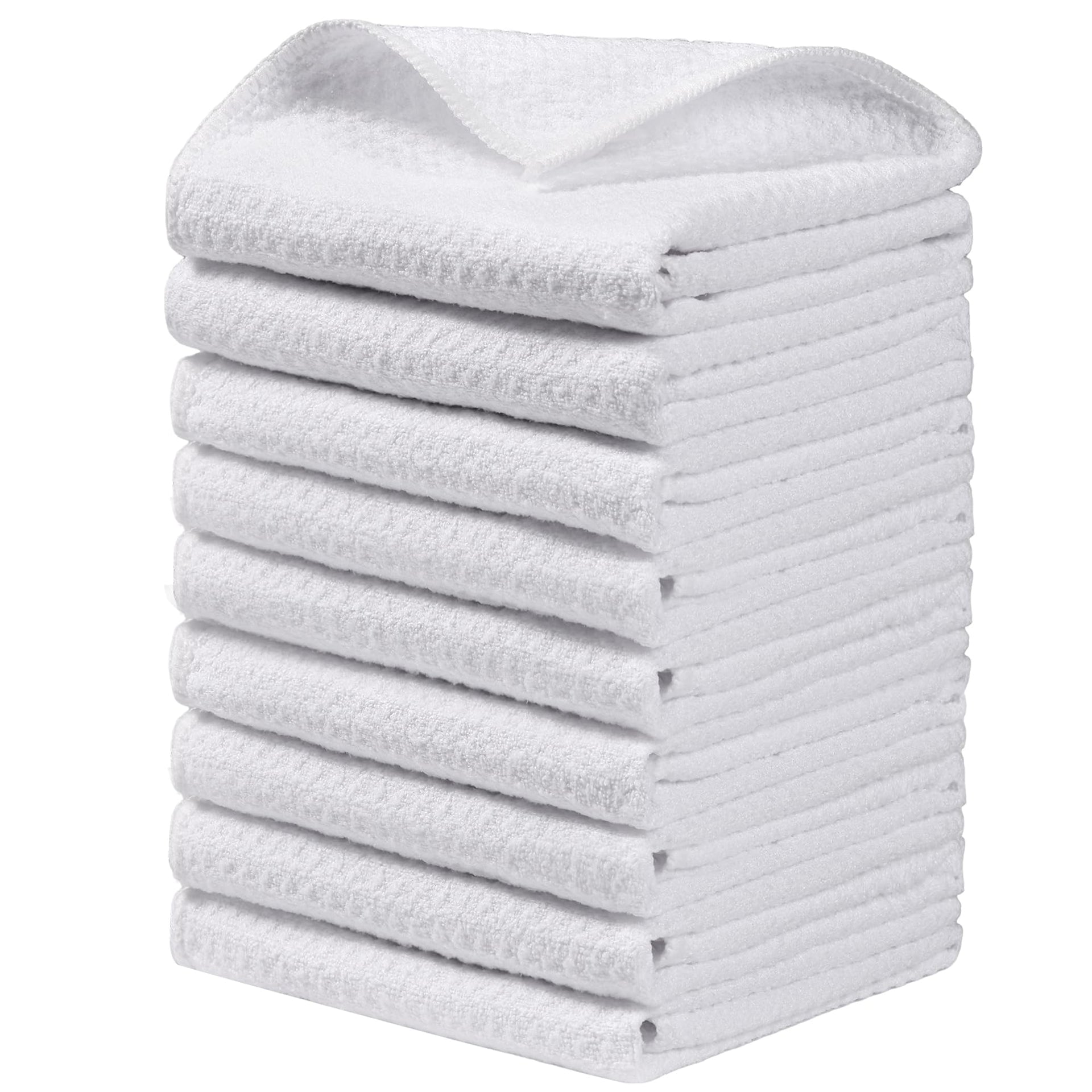 Microfiber Waffle Weave Cleaning Cloth (9 Count)