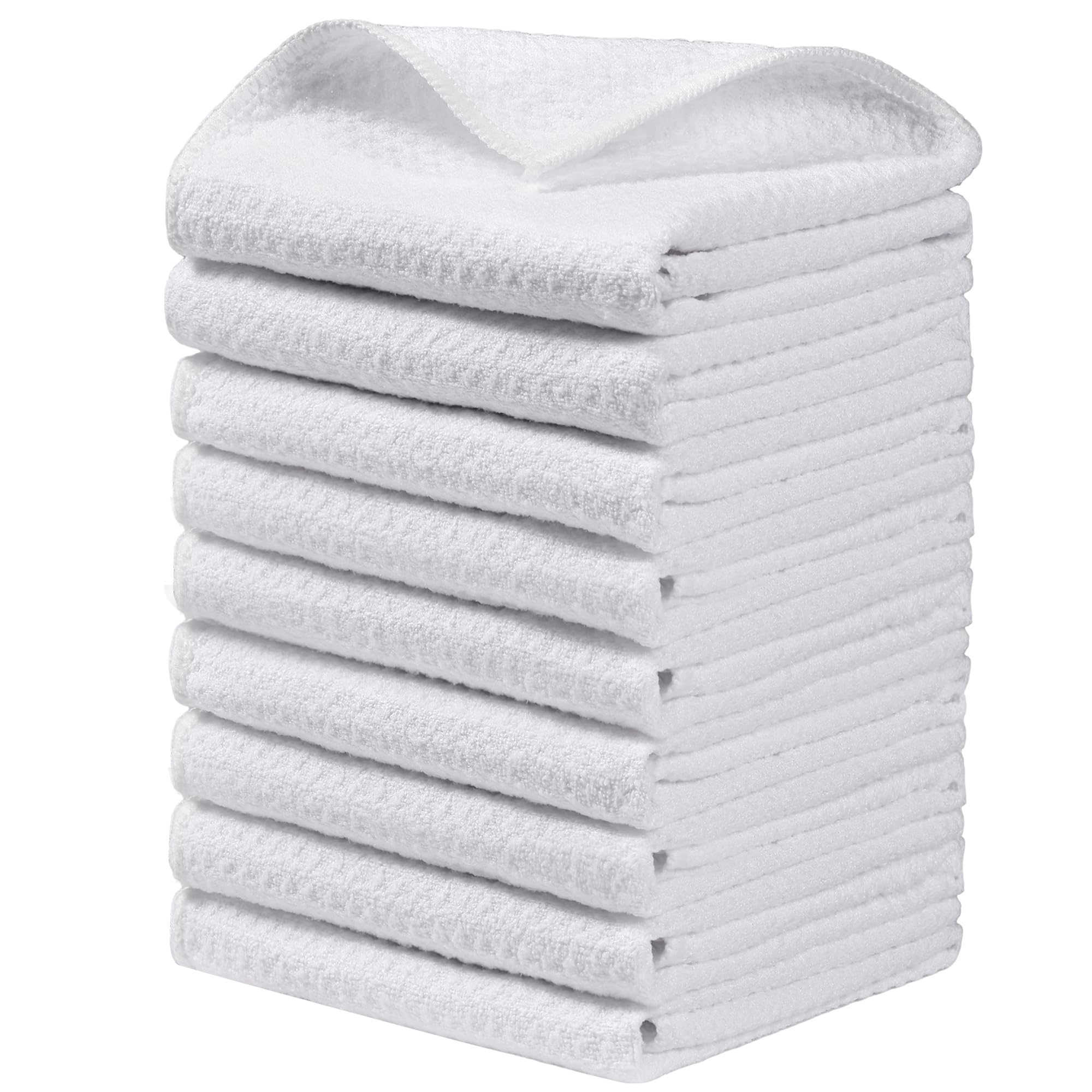 Microfiber Waffle Weave Cleaning Cloth (9 Count)