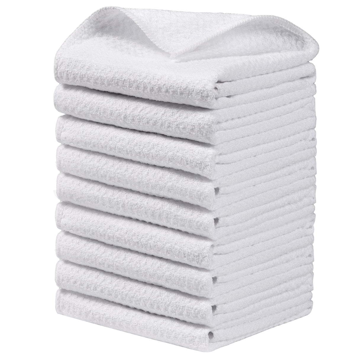 Microfiber Waffle Weave Cleaning Cloth (9 Count)