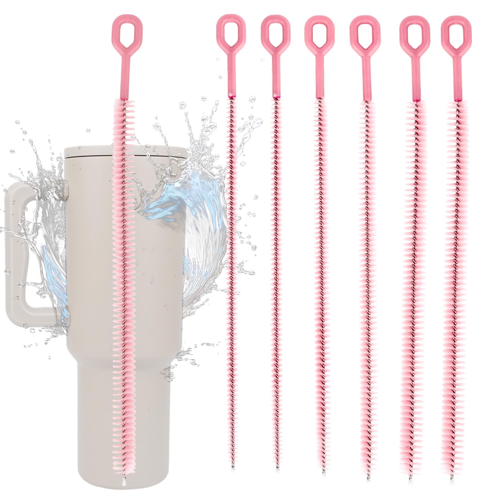 6pcs Straw Cleaner Brushes for Stanley (6 Count)