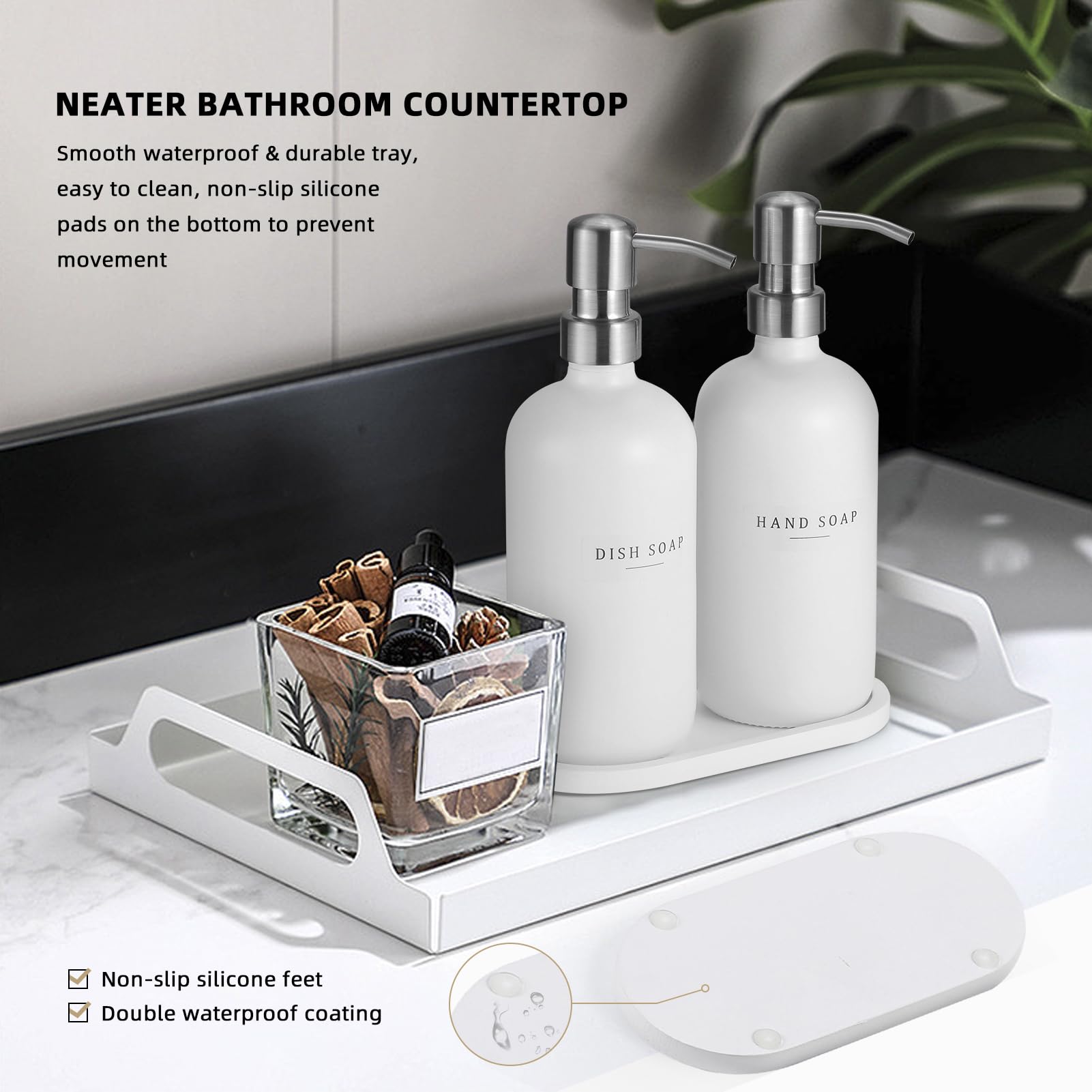 Glass Soap Dispenser