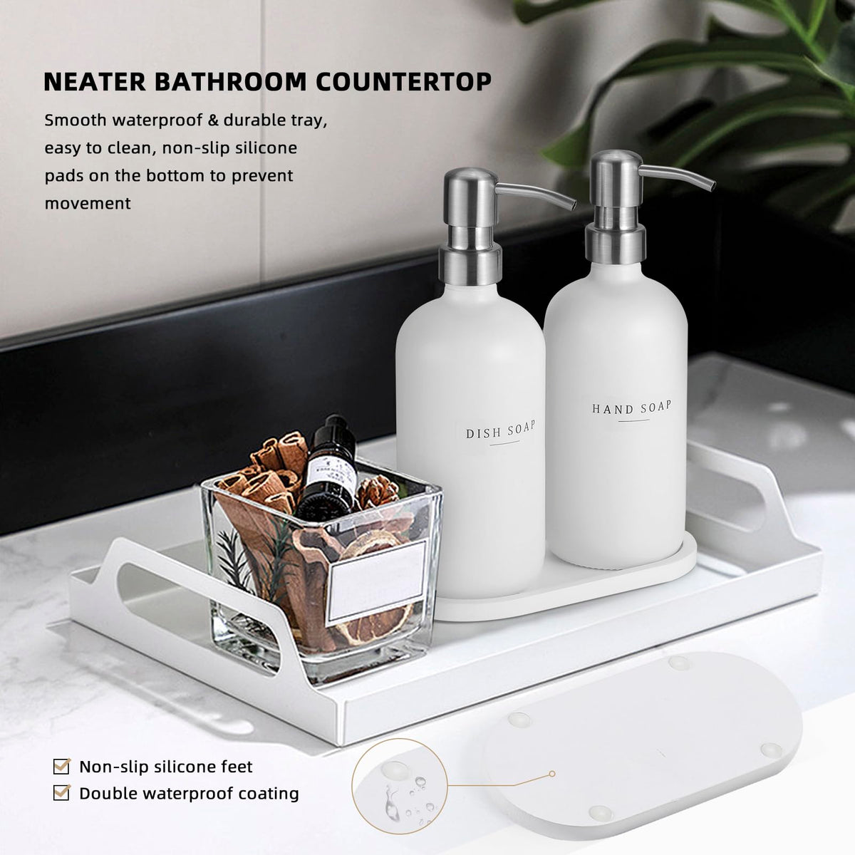 Glass Soap Dispenser