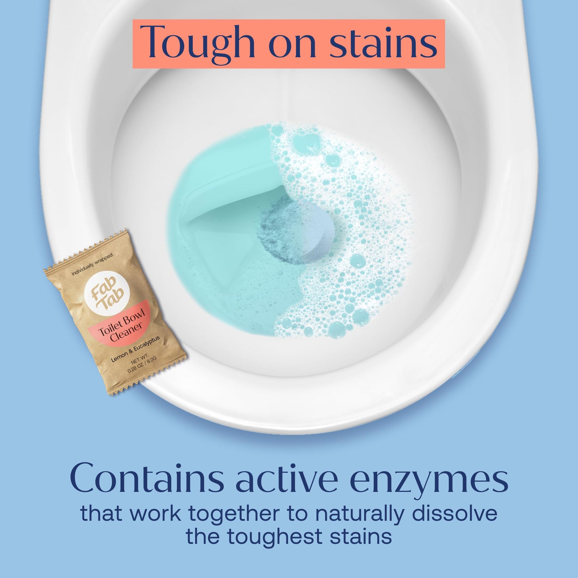 Toilet Bowl Cleaning Tablets (60 Count)