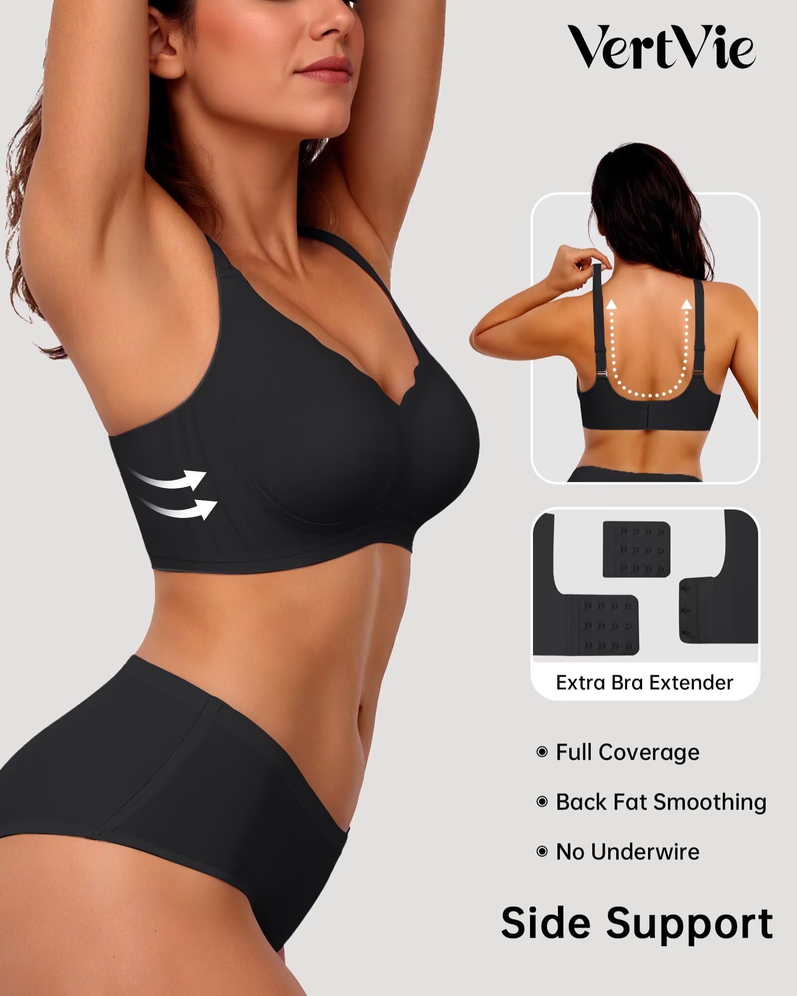 Seamless Jelly Bra No Underwire Supportive Bralette