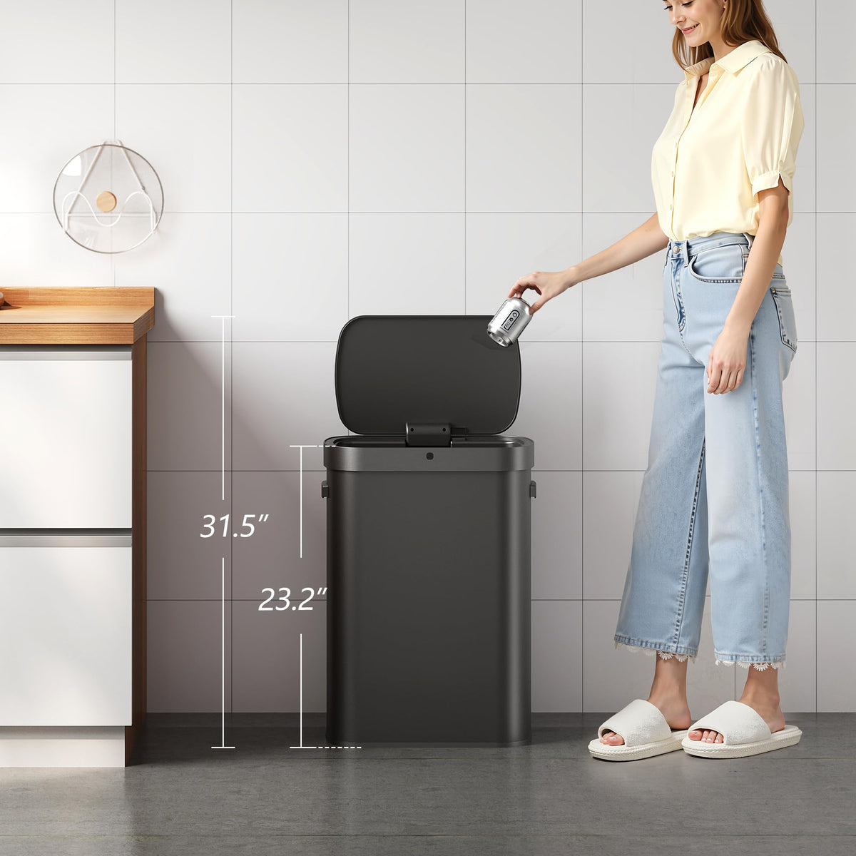 13 Gallon Trash Can