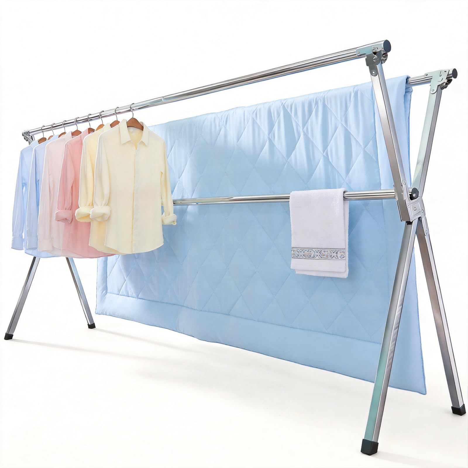 Clothes Drying Rack Folding Indoor Outdoor