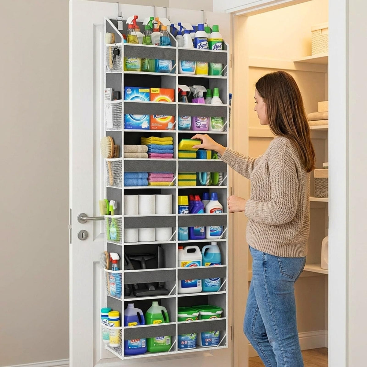 Over the Door Organizer 6 Tiers