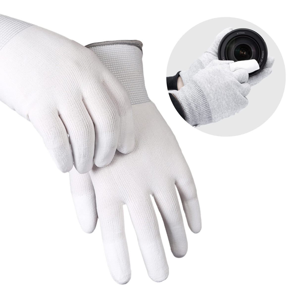 Microfiber Camera Cleaning Gloves for Professionals