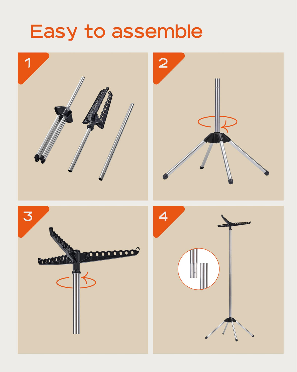 Clothes Drying Rack Foldable