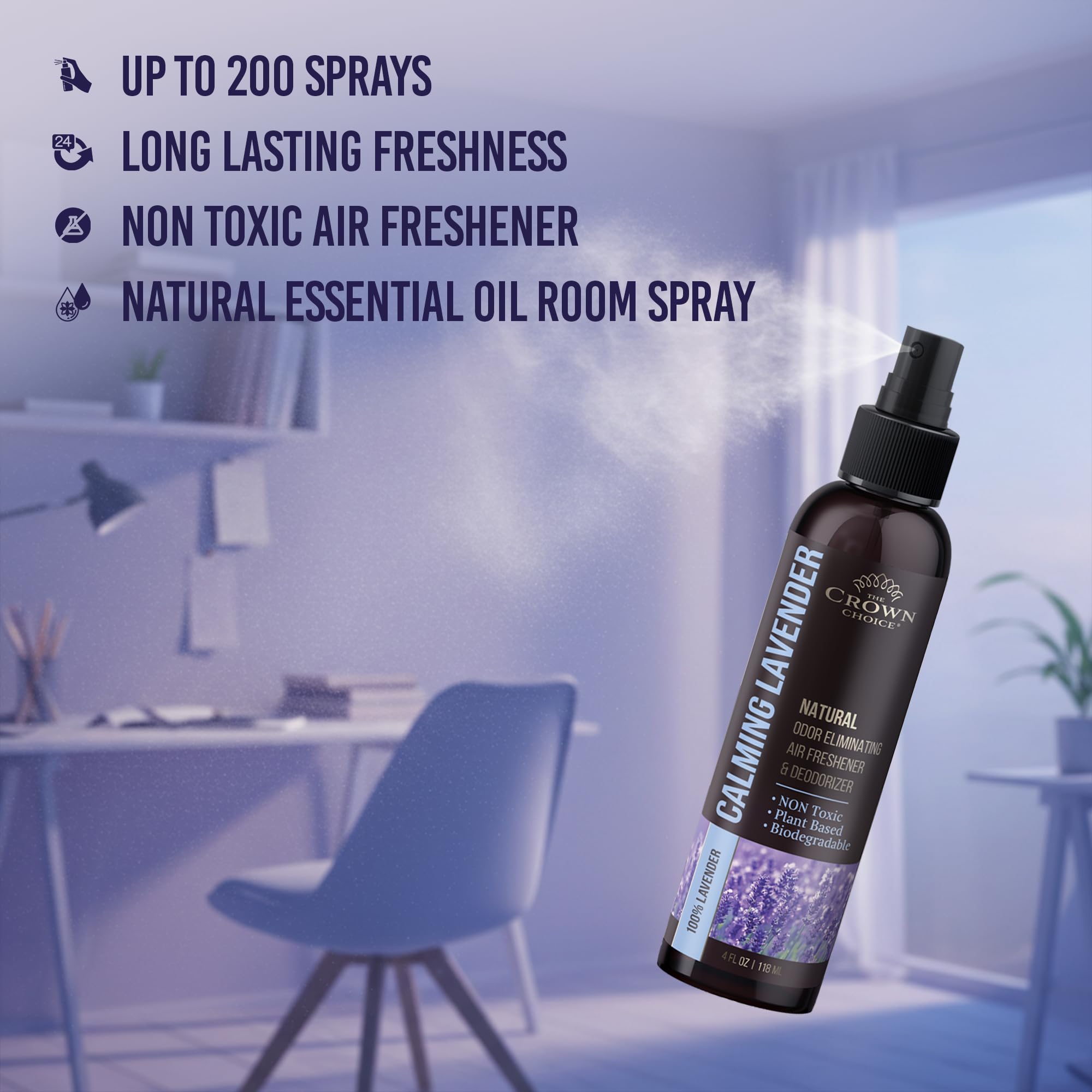 Non Toxic Odor Eliminator (4 Fl Oz)