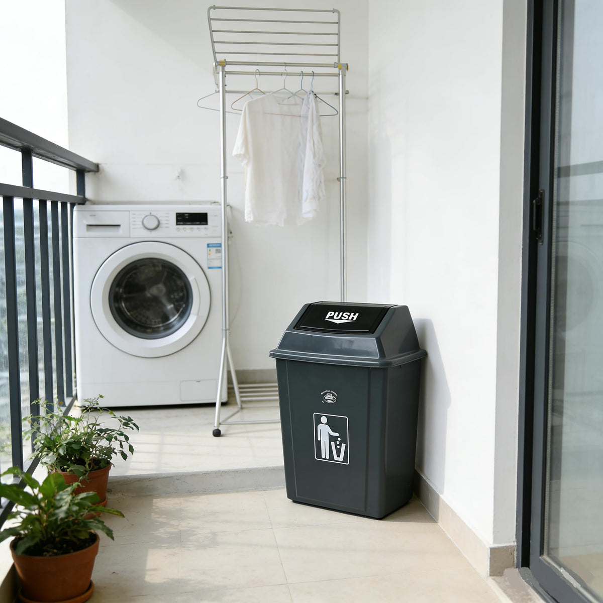 8 Gallon Small Trash Can 4 (4 Count)