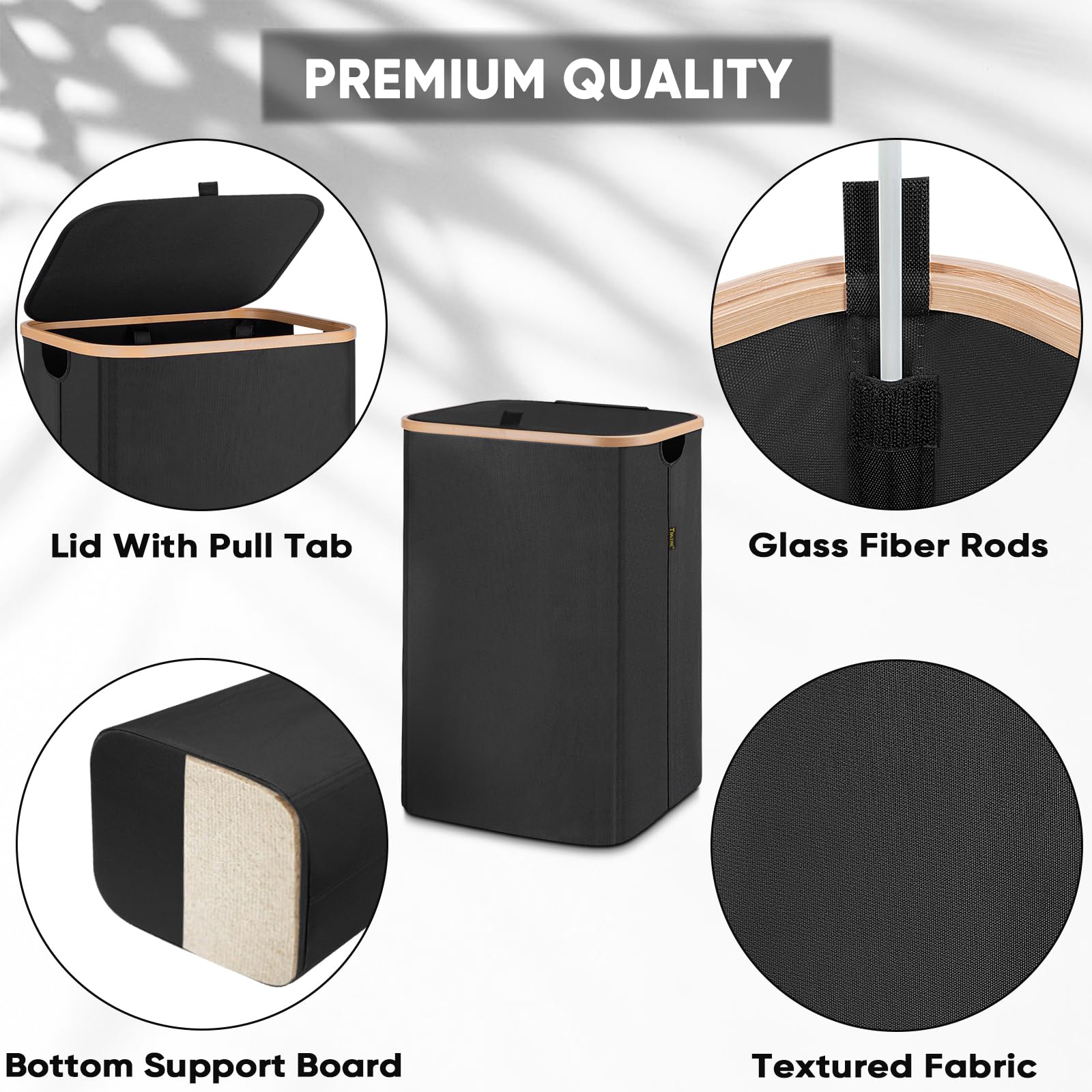 Laundry Hamper with Lid