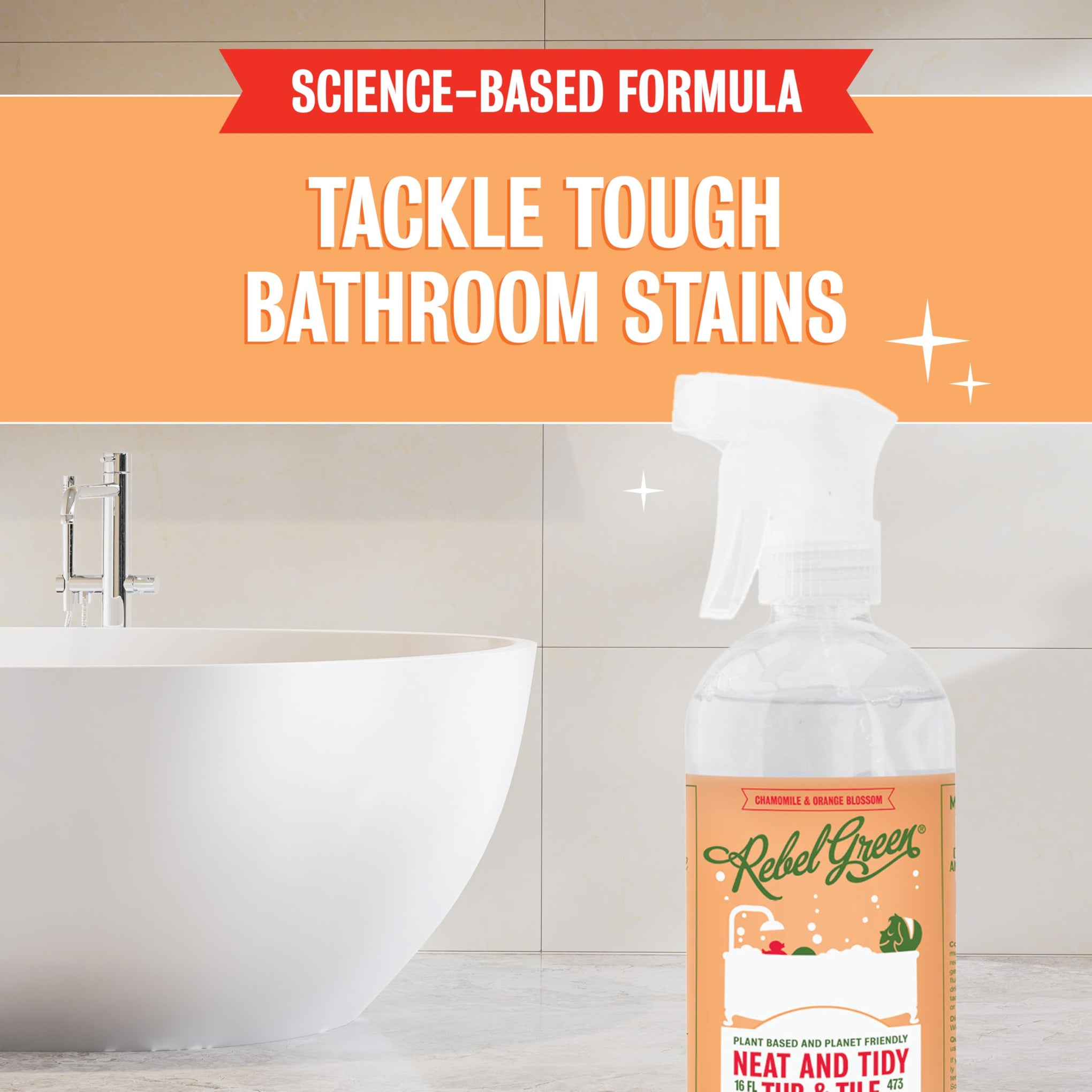 Neat and Tidy Tub and Tile Bathroom Cleaner Spray (16 Fl Oz)