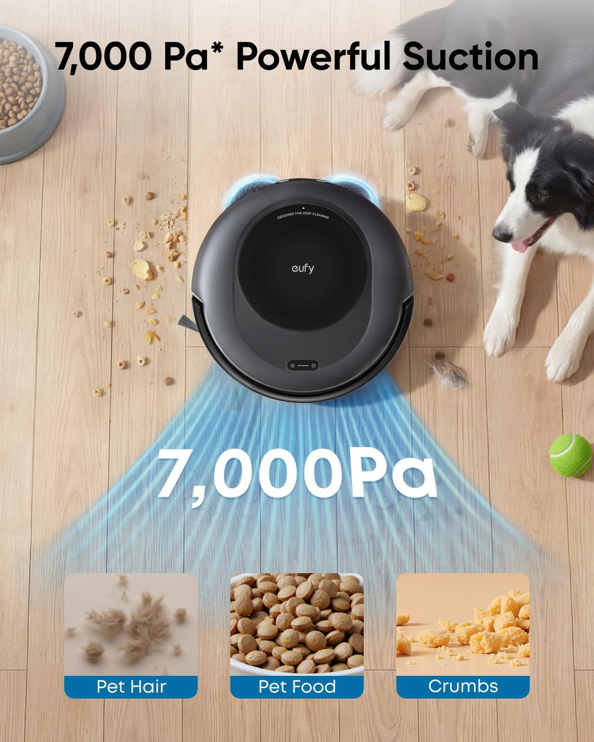 Omni C20 Robot Vacuum and Mop Combo for Hardwood and Carpet