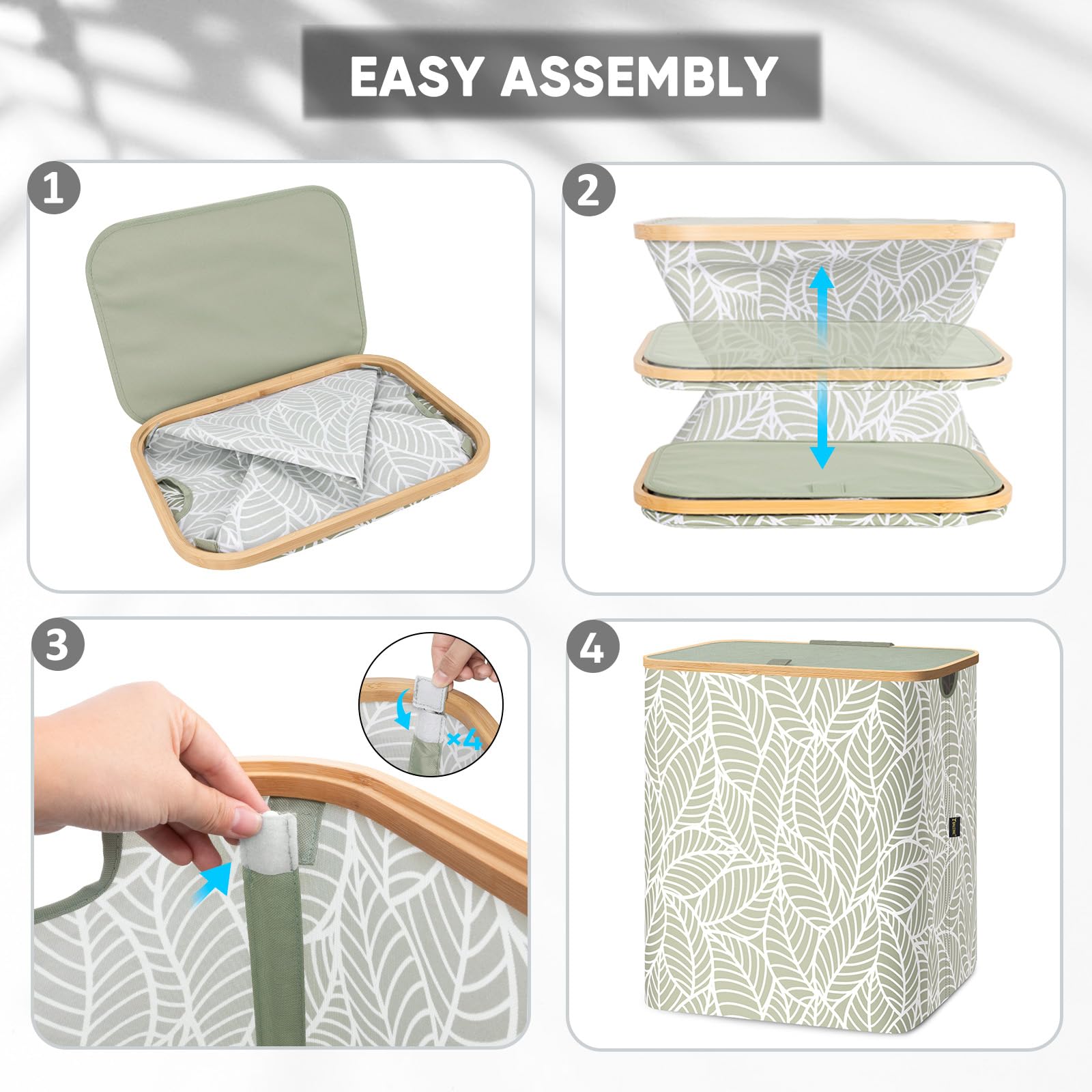 Laundry Hamper with Lid