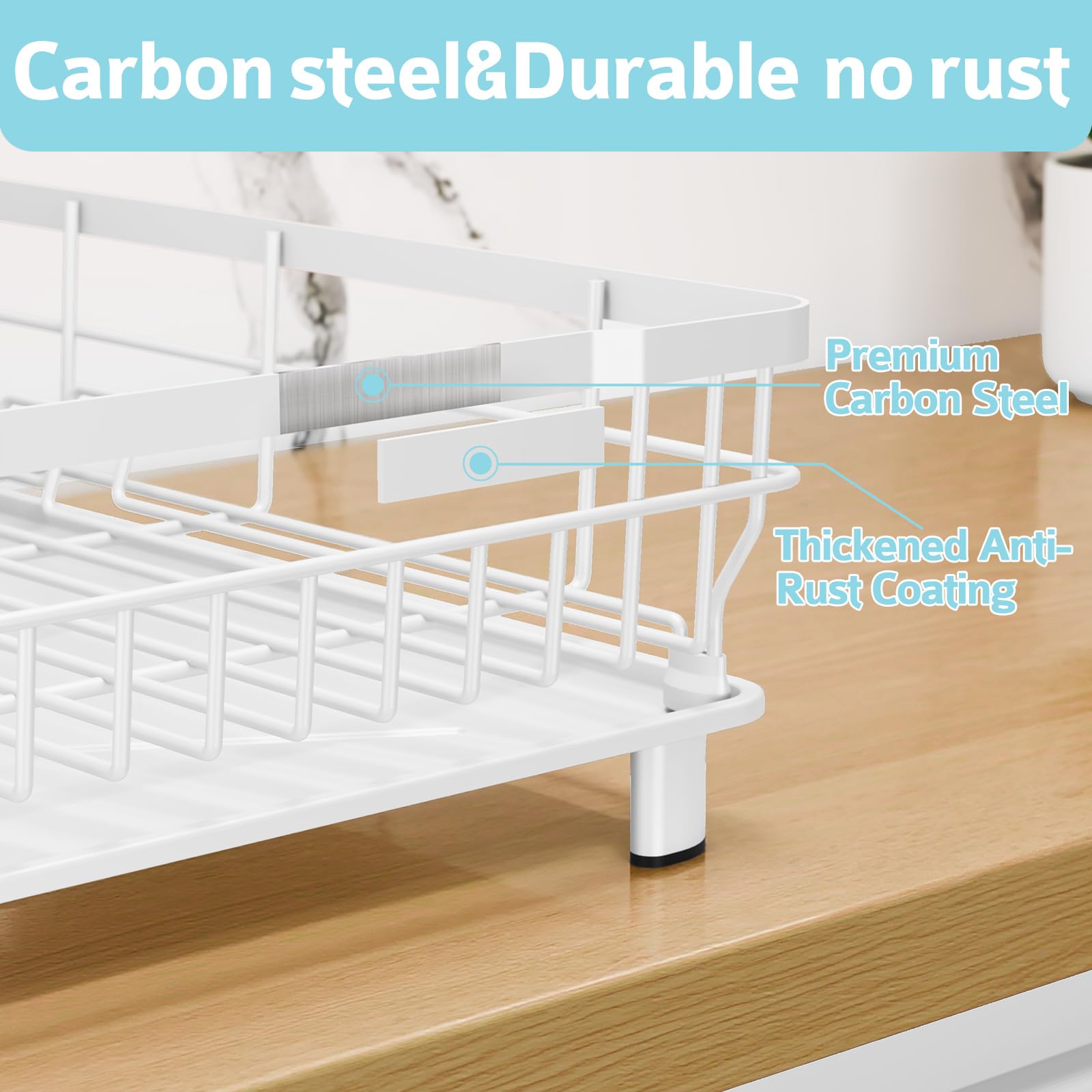 Dish Drying Rack for Kitchen Counter