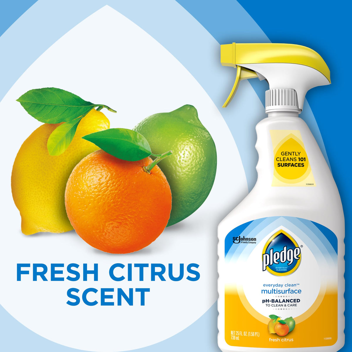 pH Balanced Multisurface Cleaner Spray for Everyday Care (25 Fl Oz)